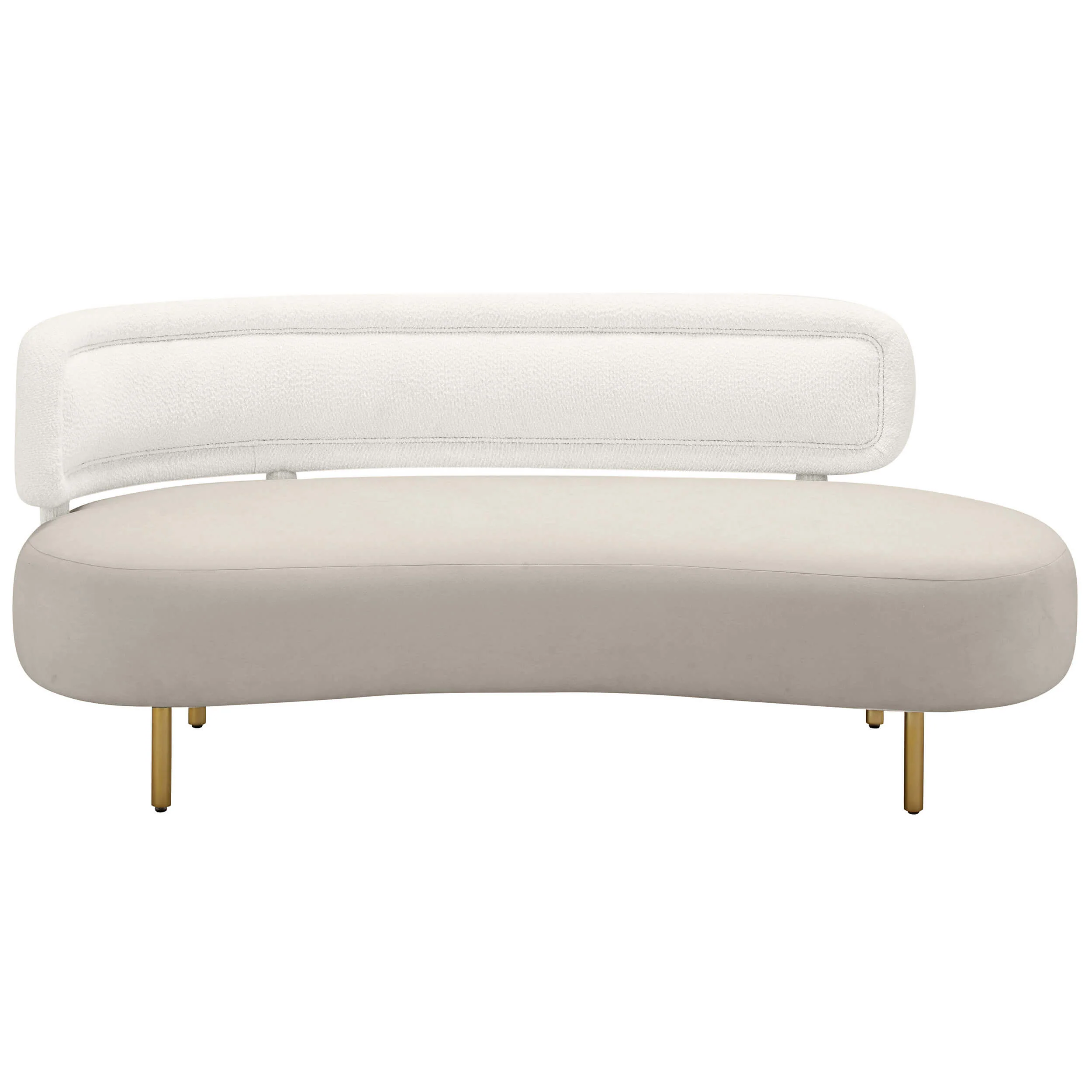 Tischa Sofa, Cream/Grey
