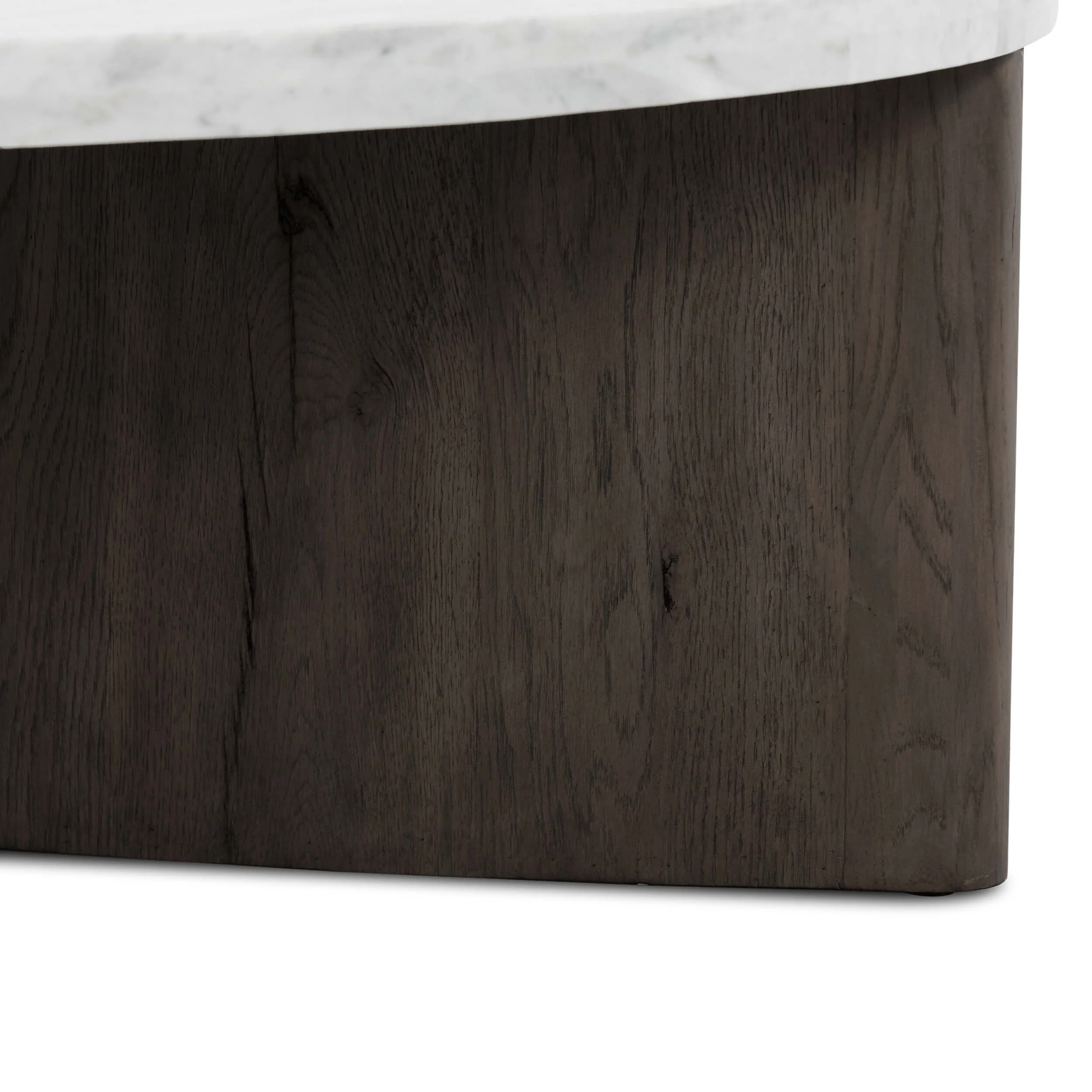 Toli Coffee Table, Italian White/Smoked Black by Four Hands - Image 4