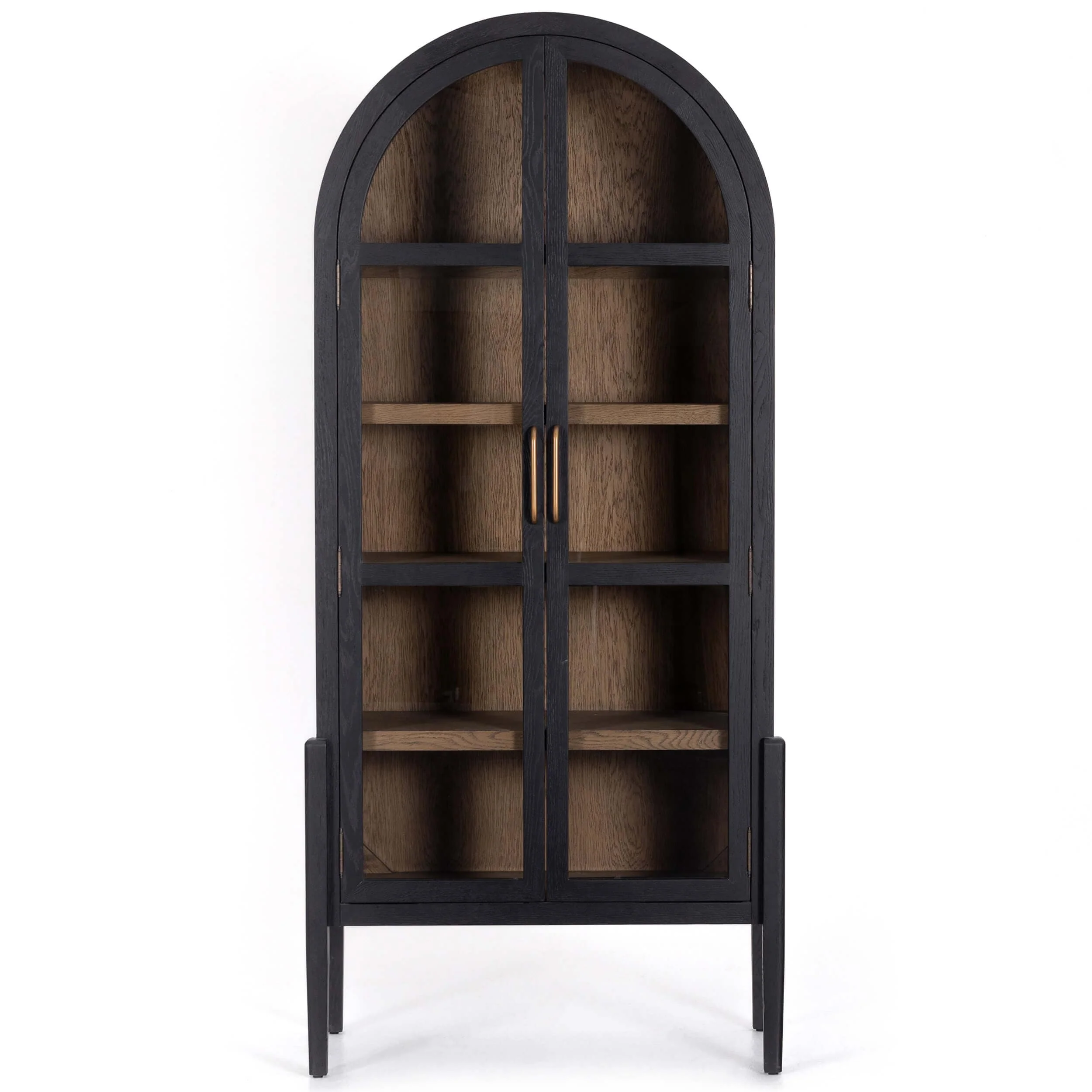 Tolle Cabinet, Drifted Matte Black by Four Hands - Image 2