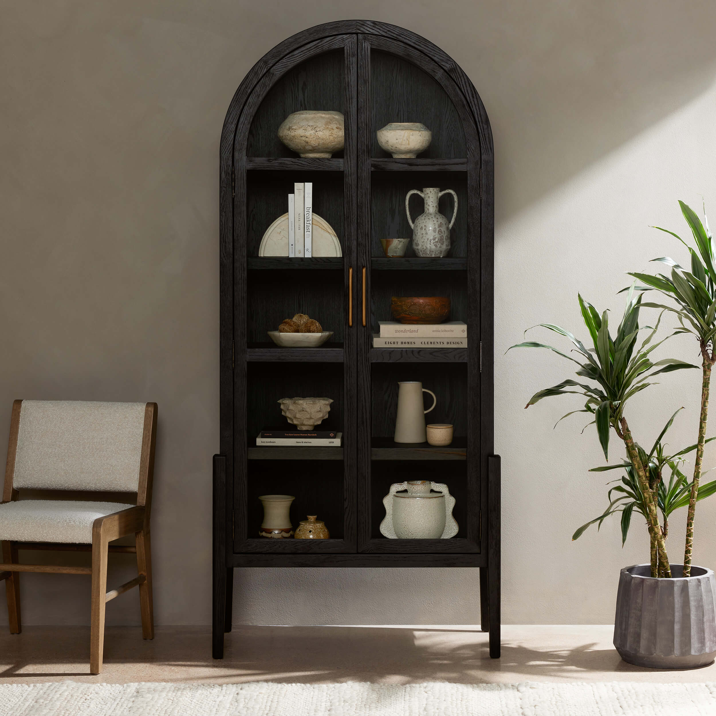 Tolle Cabinet, Drifted Matte Black Solid - Image 6
