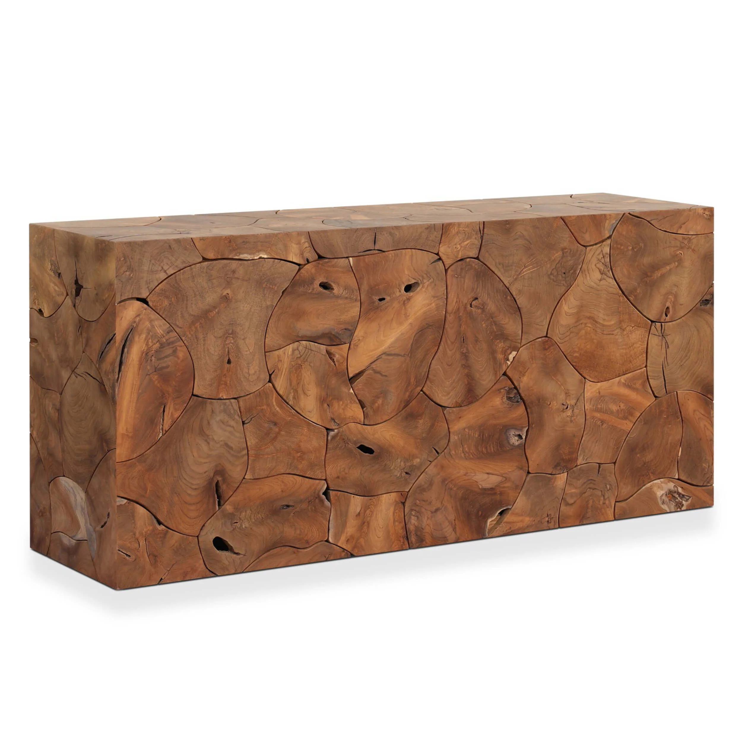 Tomlin Outdoor Console Table, Natural by Four Hands