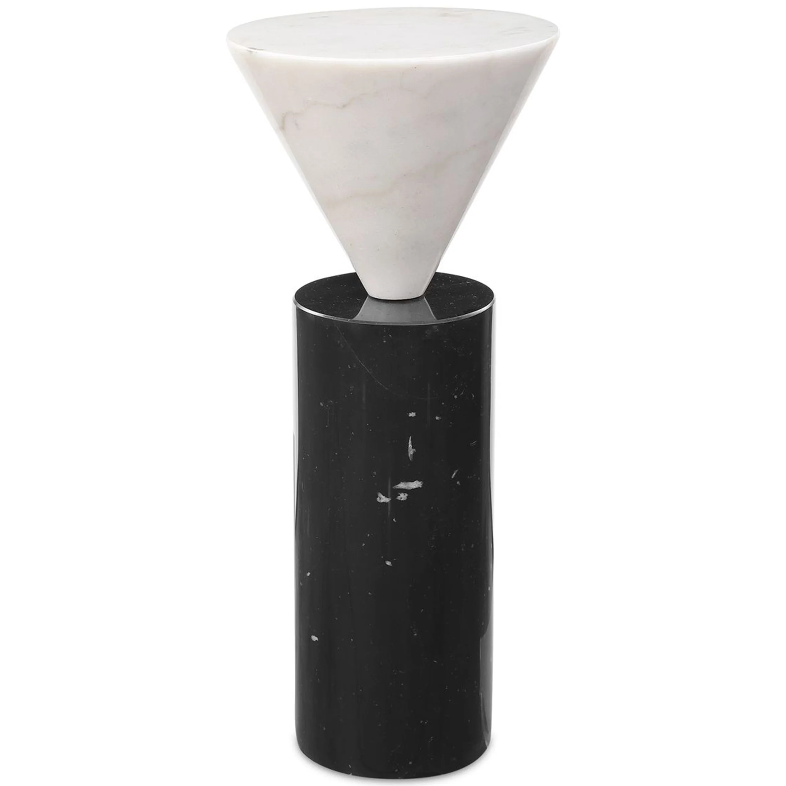 Top Hat Drink Table, White