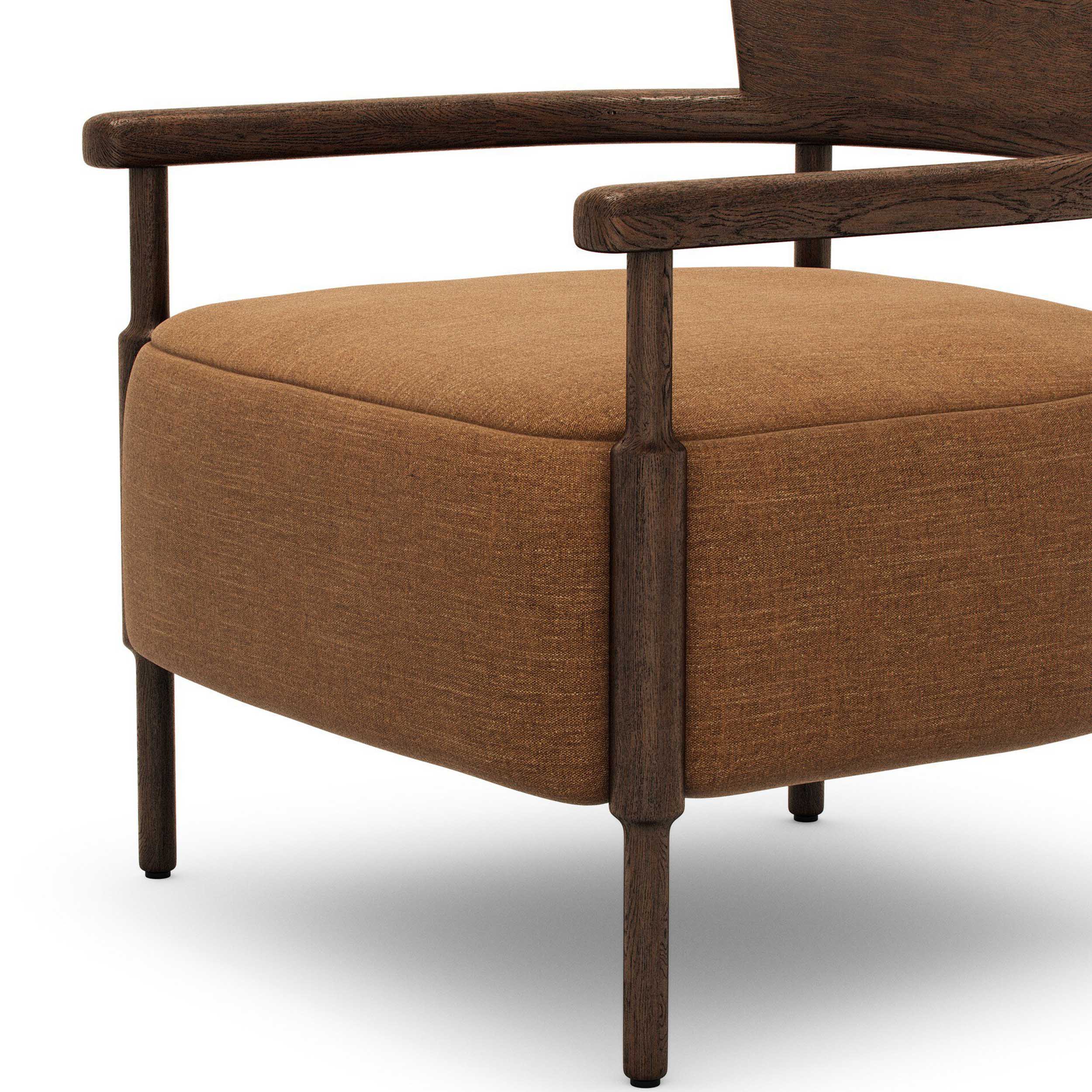 Bennett Chair, Laughlin Ochre by Amber Lewis x Four Hands - Image 5