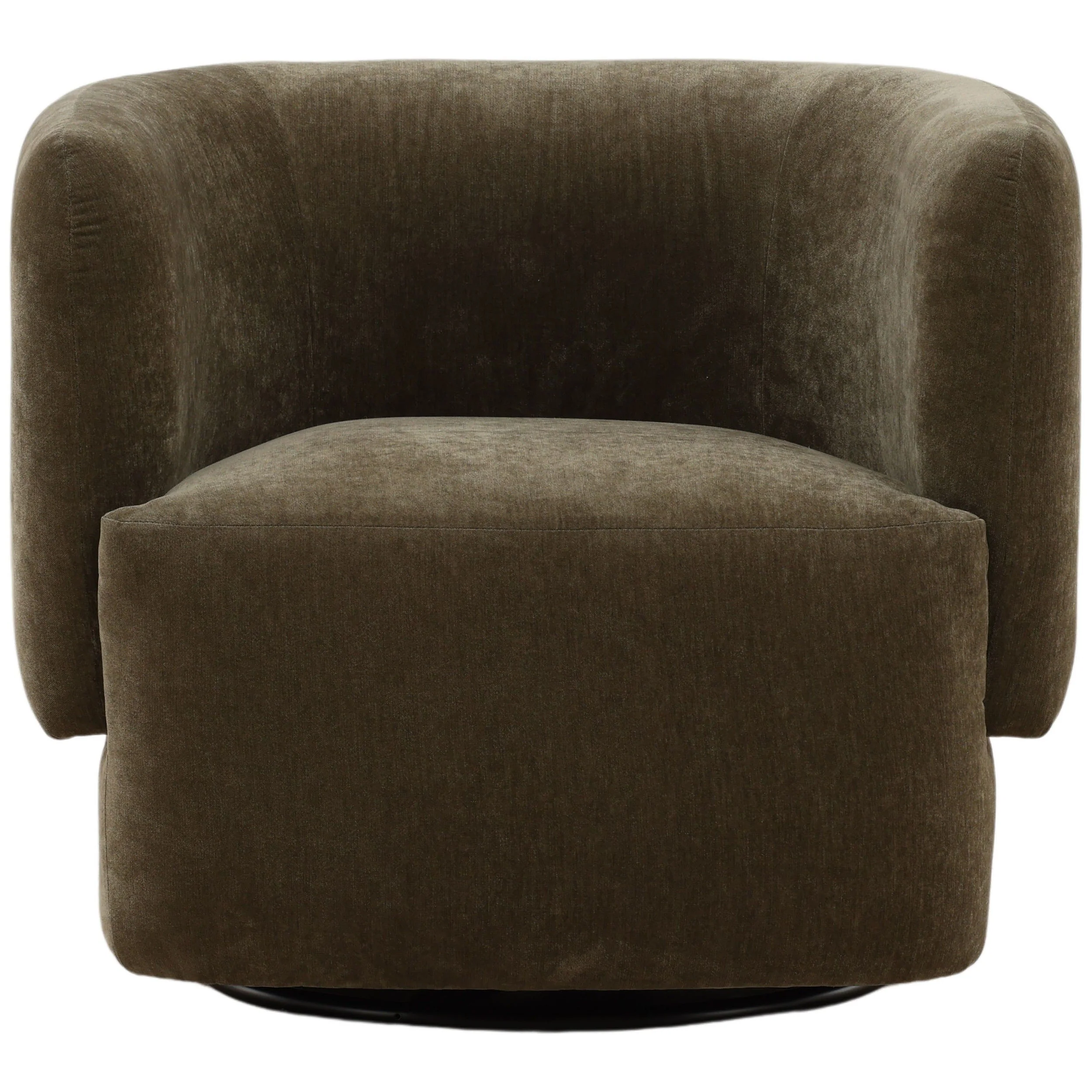 Toph Swivel Chair, Moss Olive - Image 2
