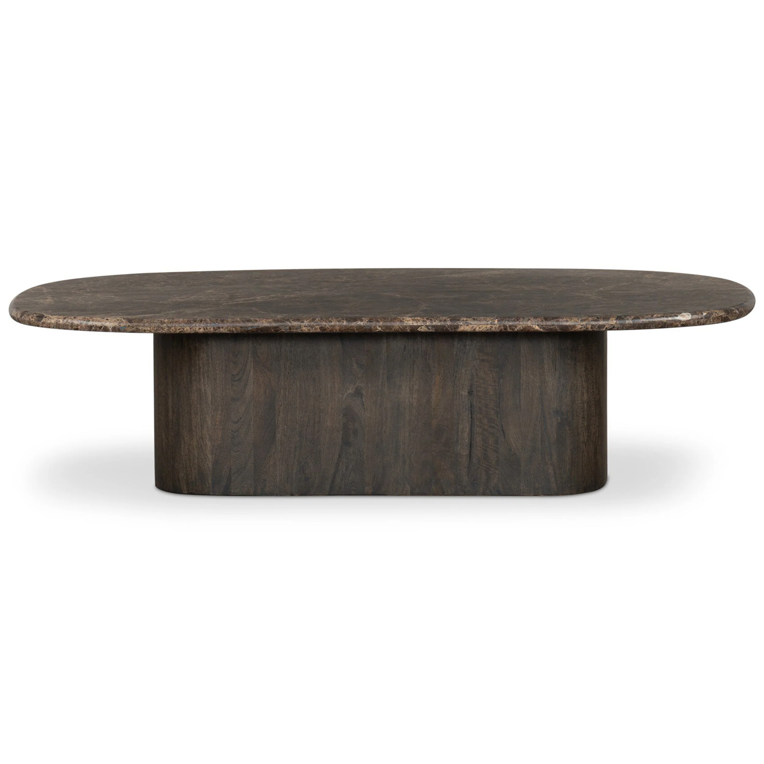 Tori Coffee Table, Brown Marble by Four Hands - Image 2