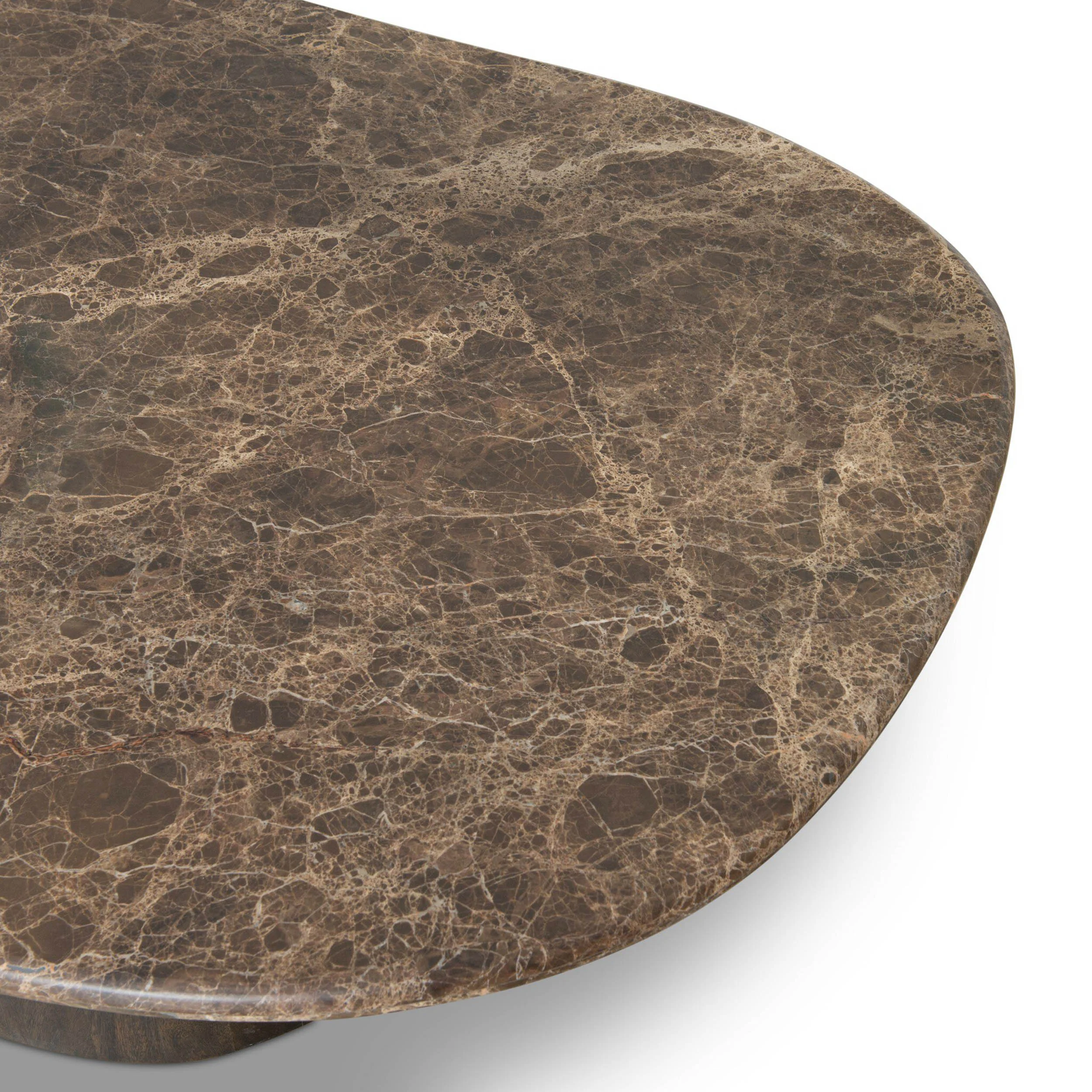 Tori Coffee Table, Brown Marble by Four Hands - Image 6
