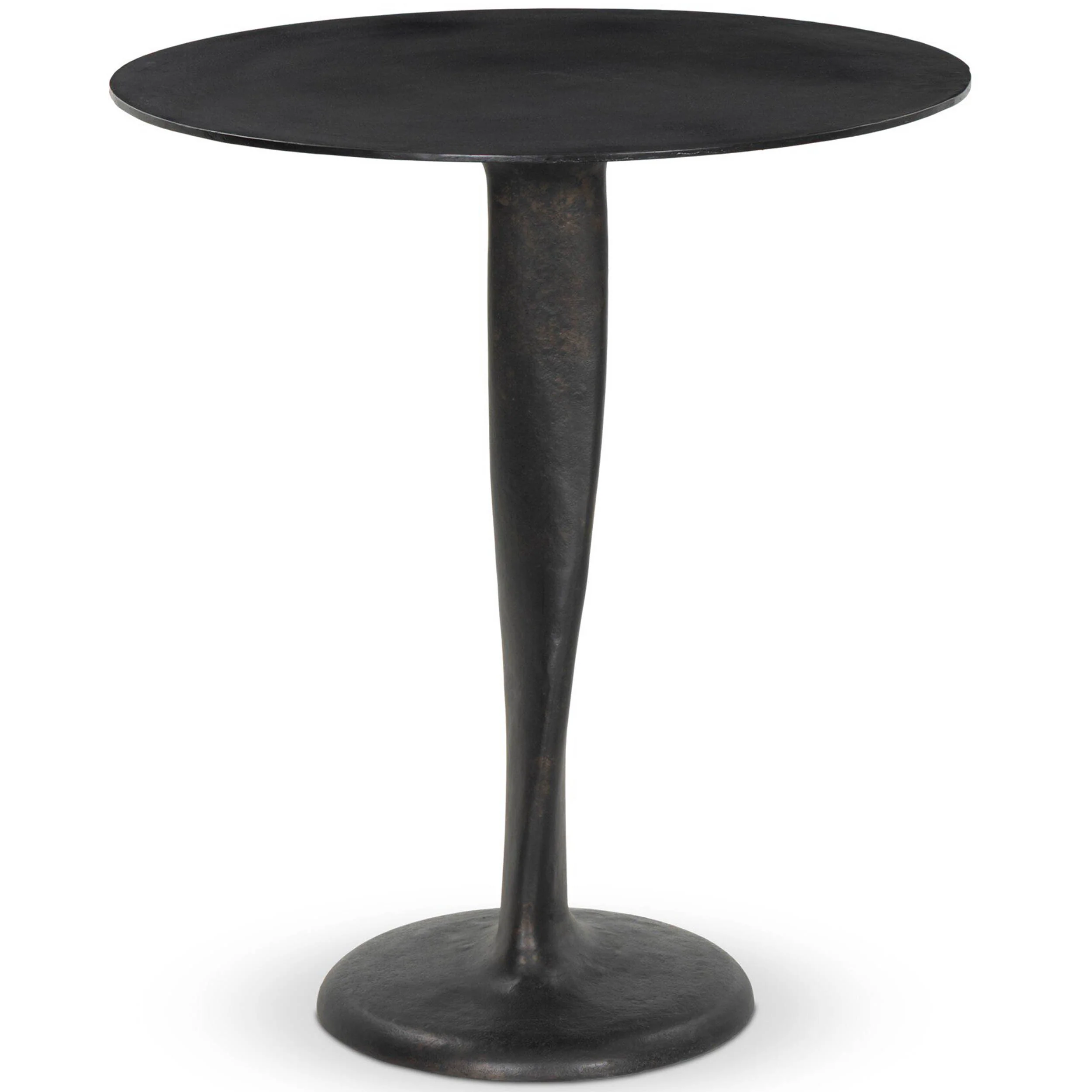 Torsio Bar & Counter Table, Distressed Bronze by Four Hands - Image 3