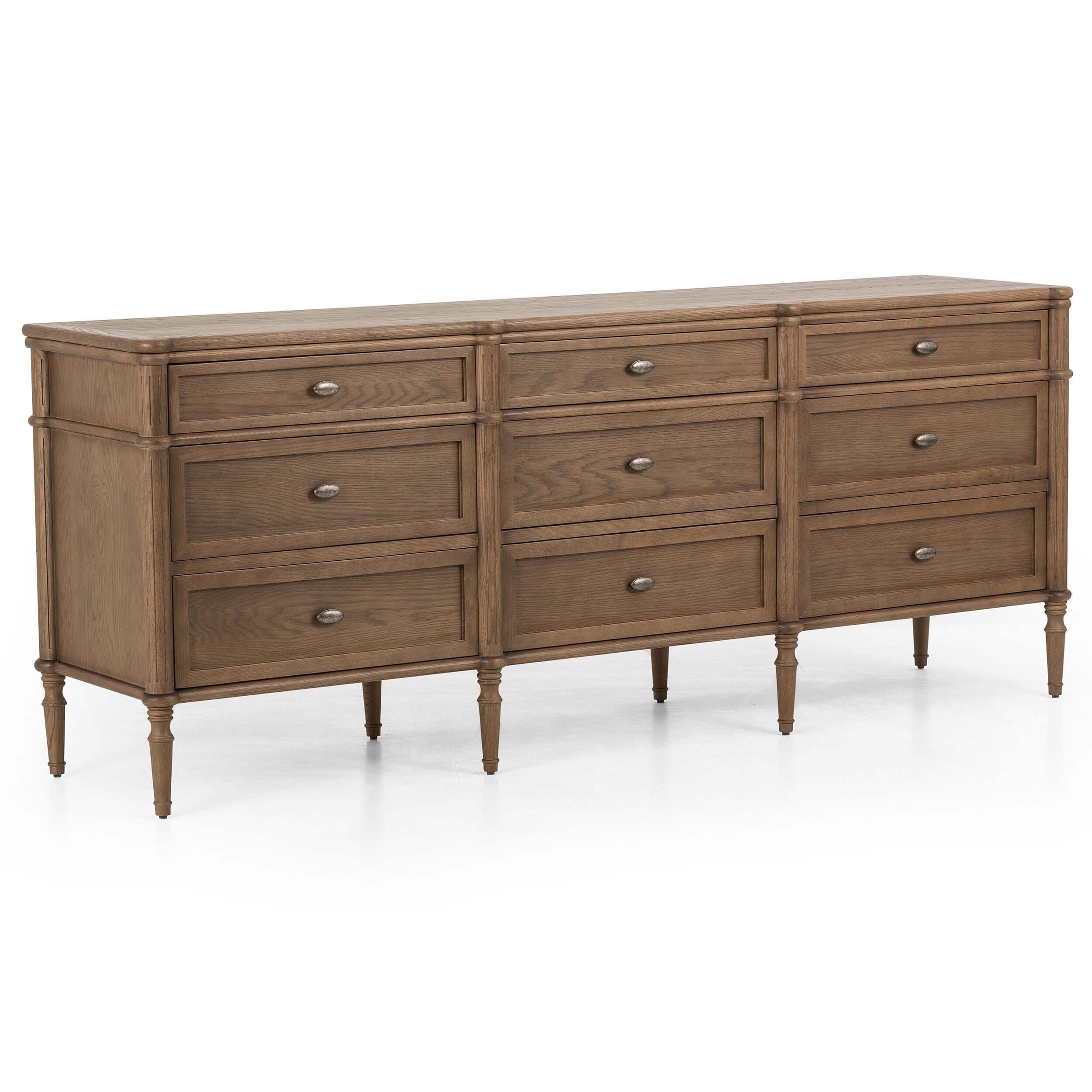 Toulouse 9 Drawer Dresser, Toasted Oak by Four Hands