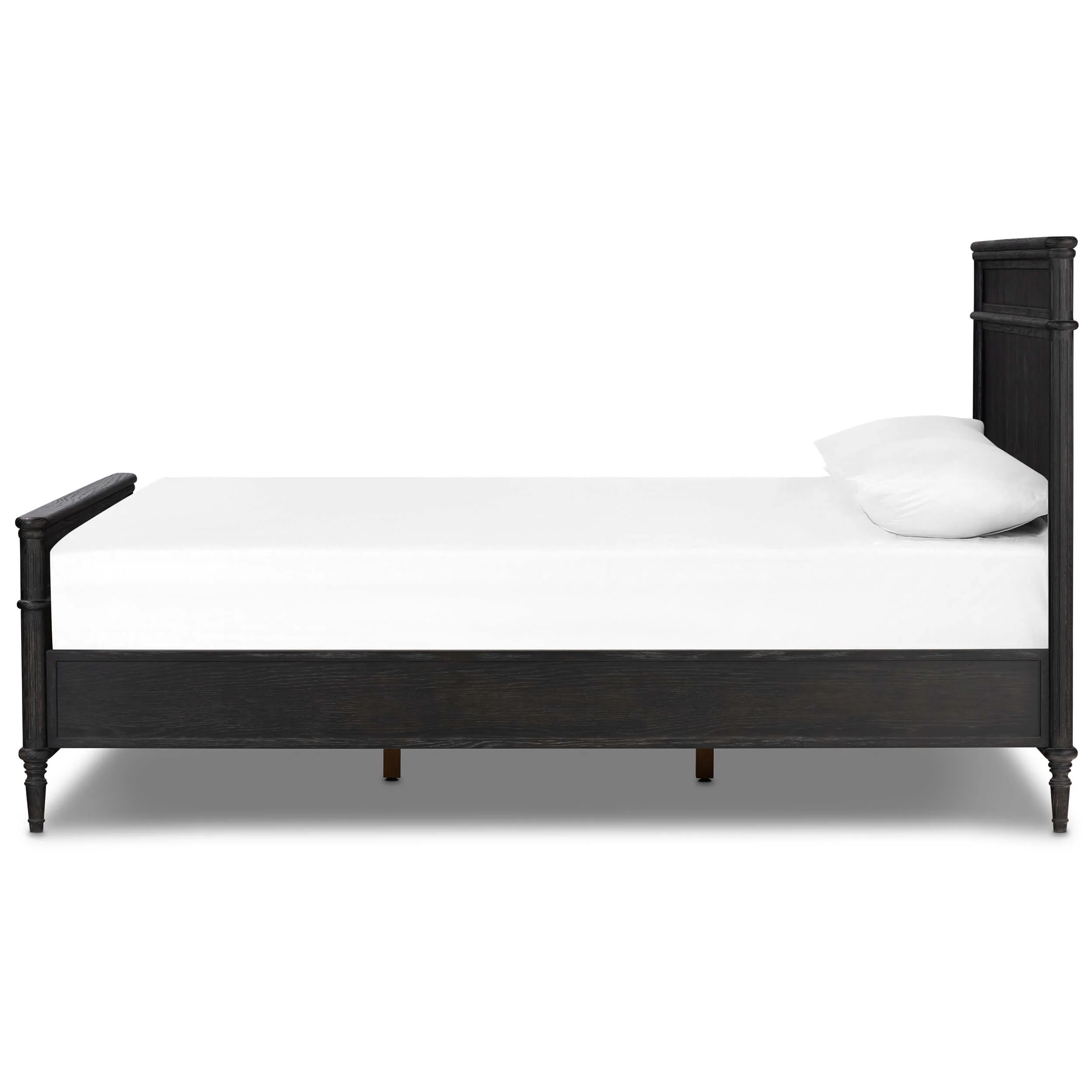 Toulouse Bed, Distressed Black by Four Hands - Image 2