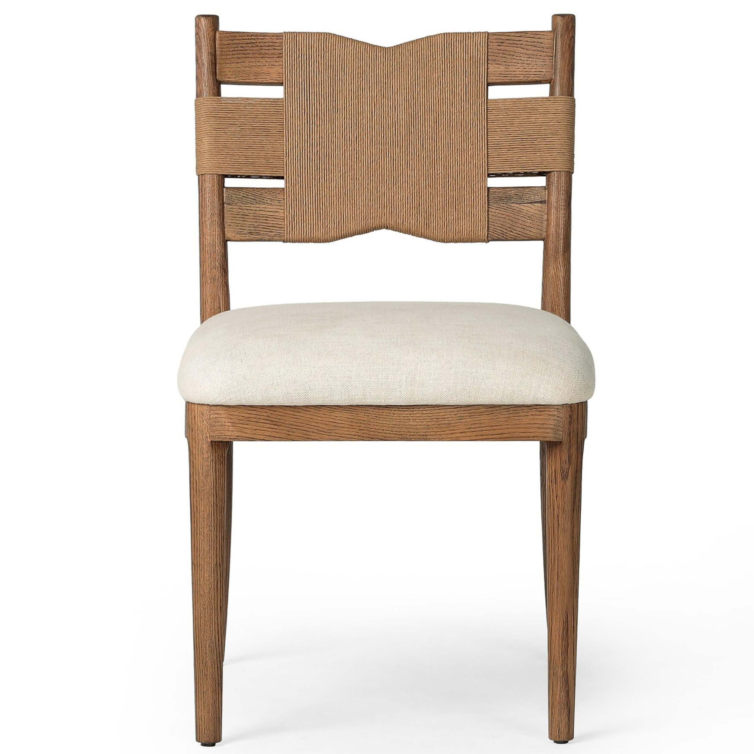 Tova Dining Chair, Bergamo Parchment/Light Buff, Set of 2 by Amber Lewis x Four Hands - Image 2