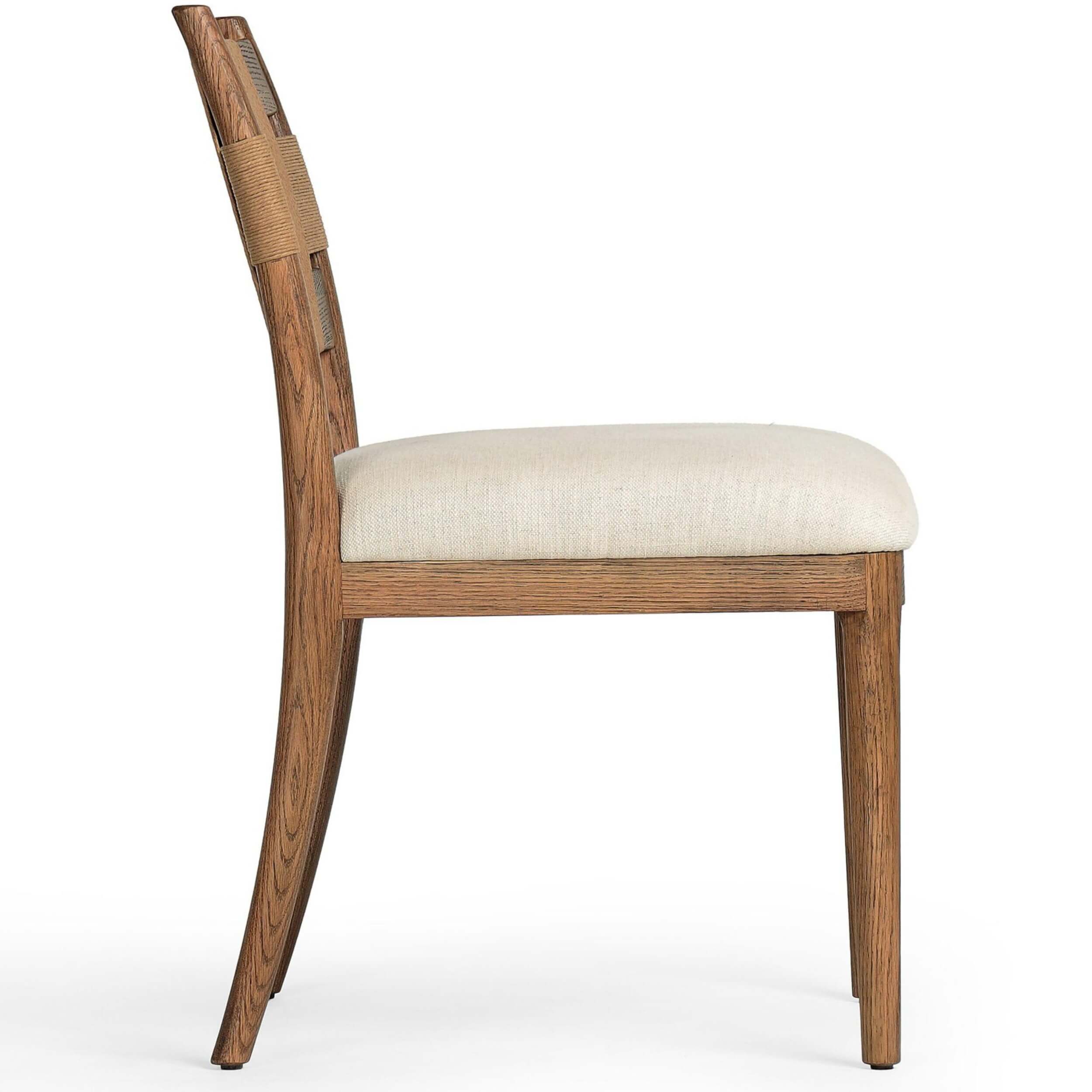 Tova Dining Chair, Bergamo Parchment/Light Buff, Set of 2 by Amber Lewis x Four Hands - Image 3