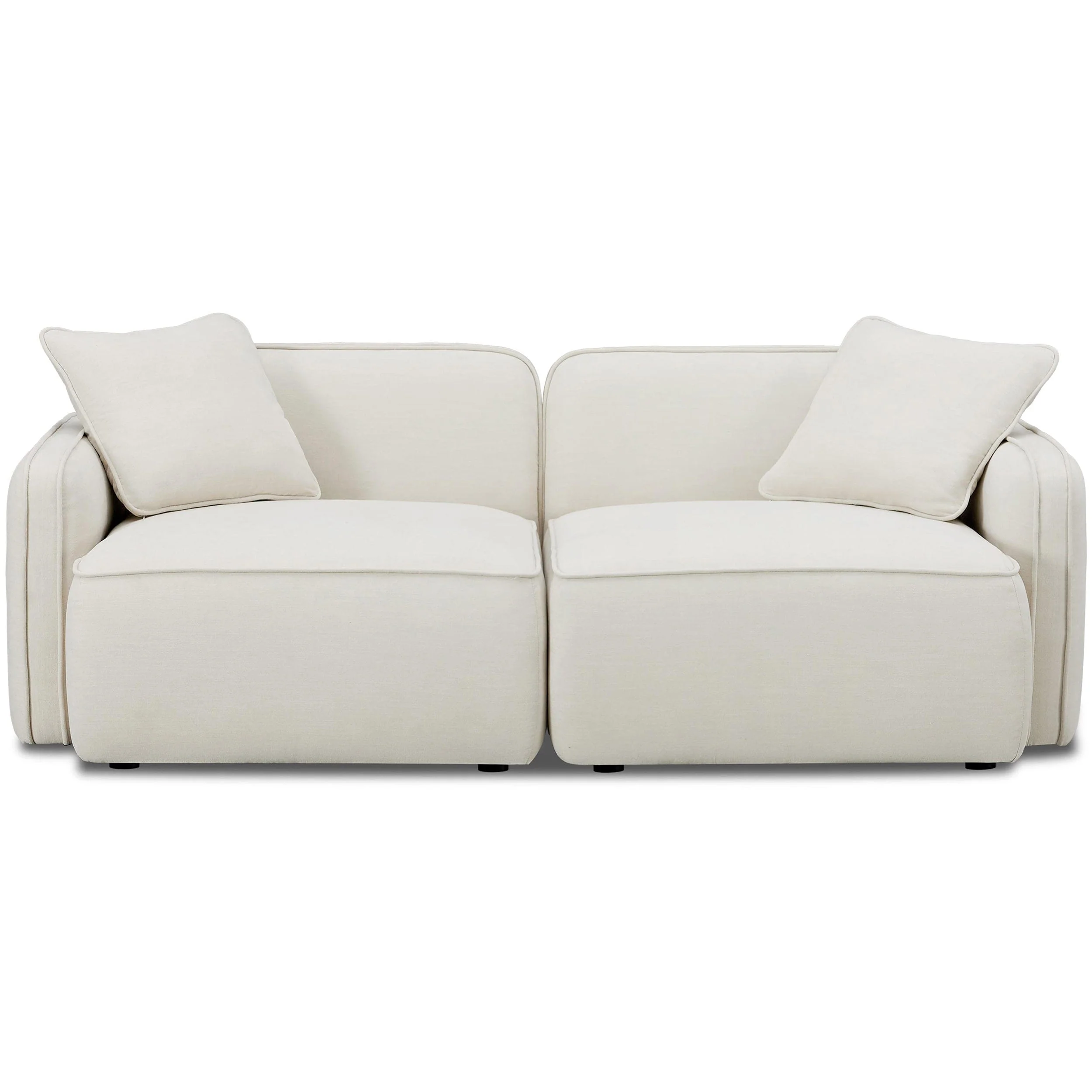 Travie Modular Loveseat, Sand