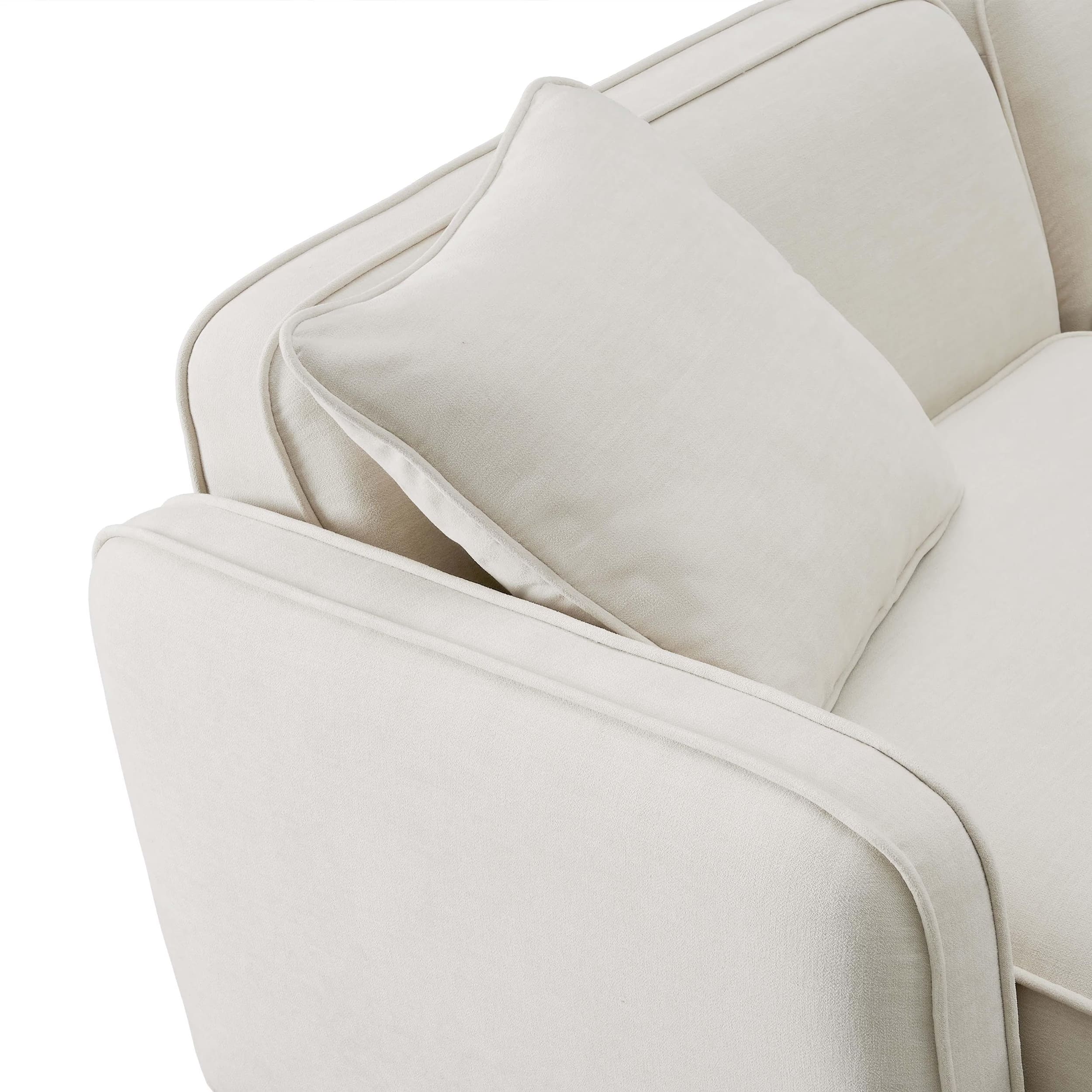 Travie Modular Loveseat, Sand - Image 3