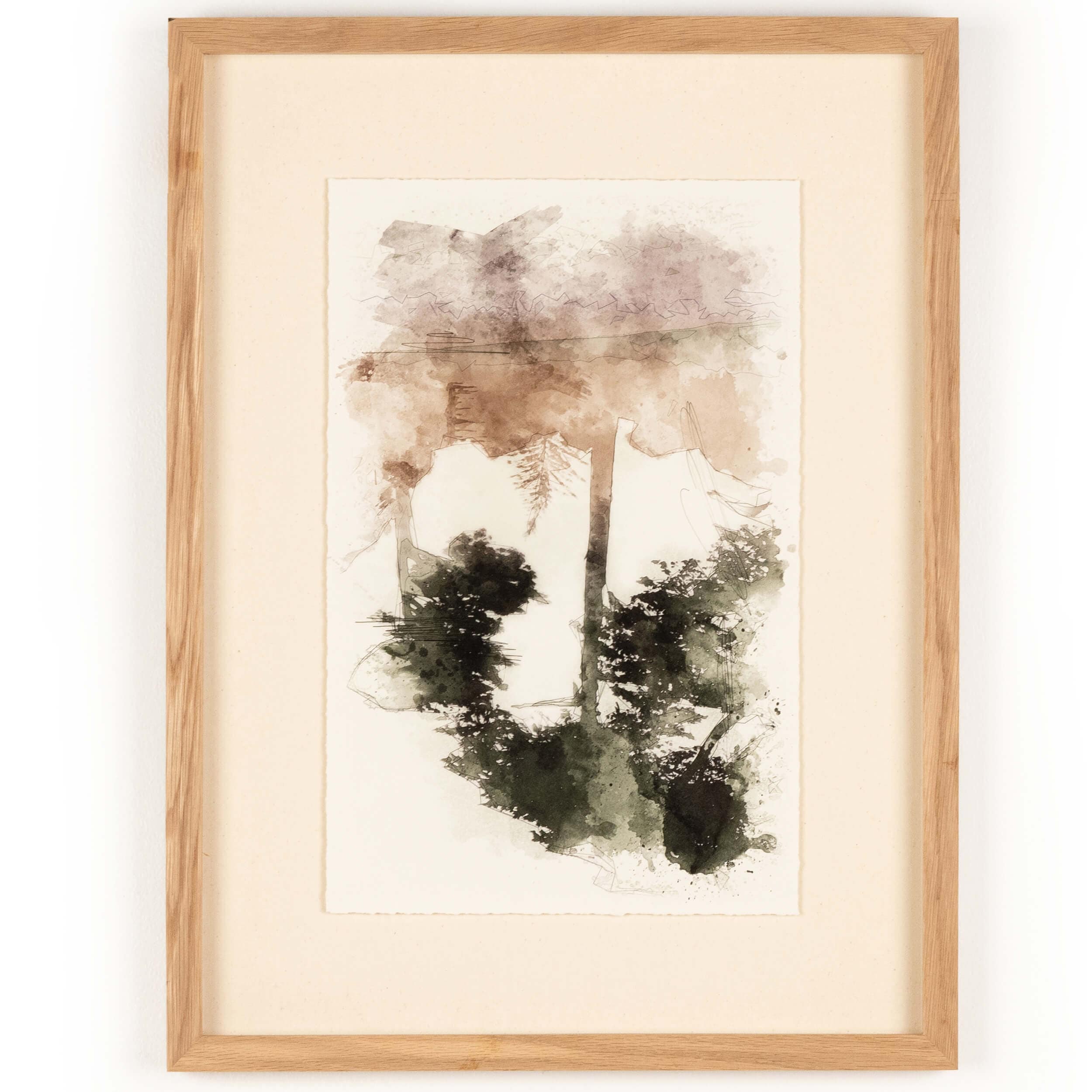 Tree Sketch II By Coup D'Esprit by Four Hands