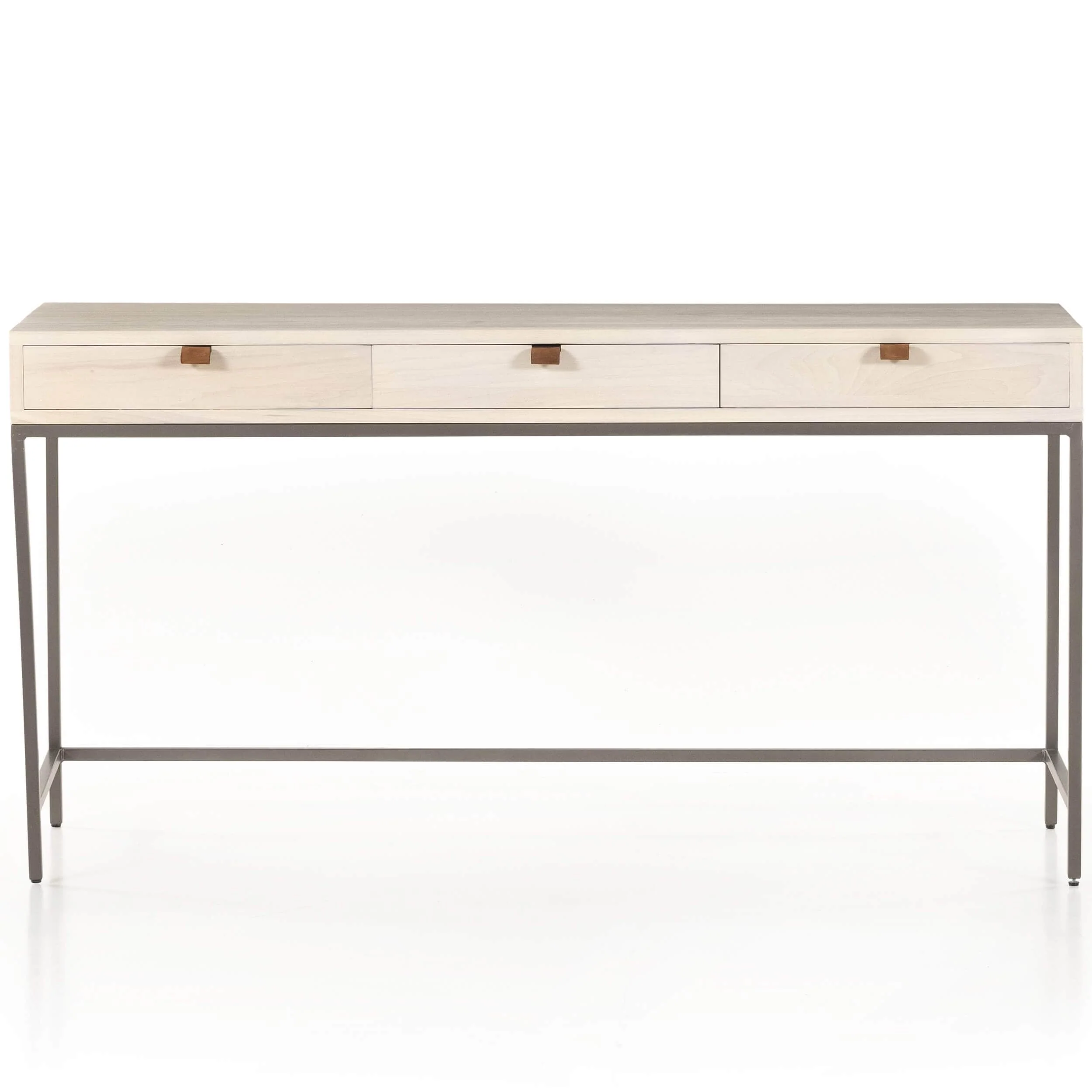 Trey Modular Writing Desk, Dove Poplar by Four Hands - Image 3