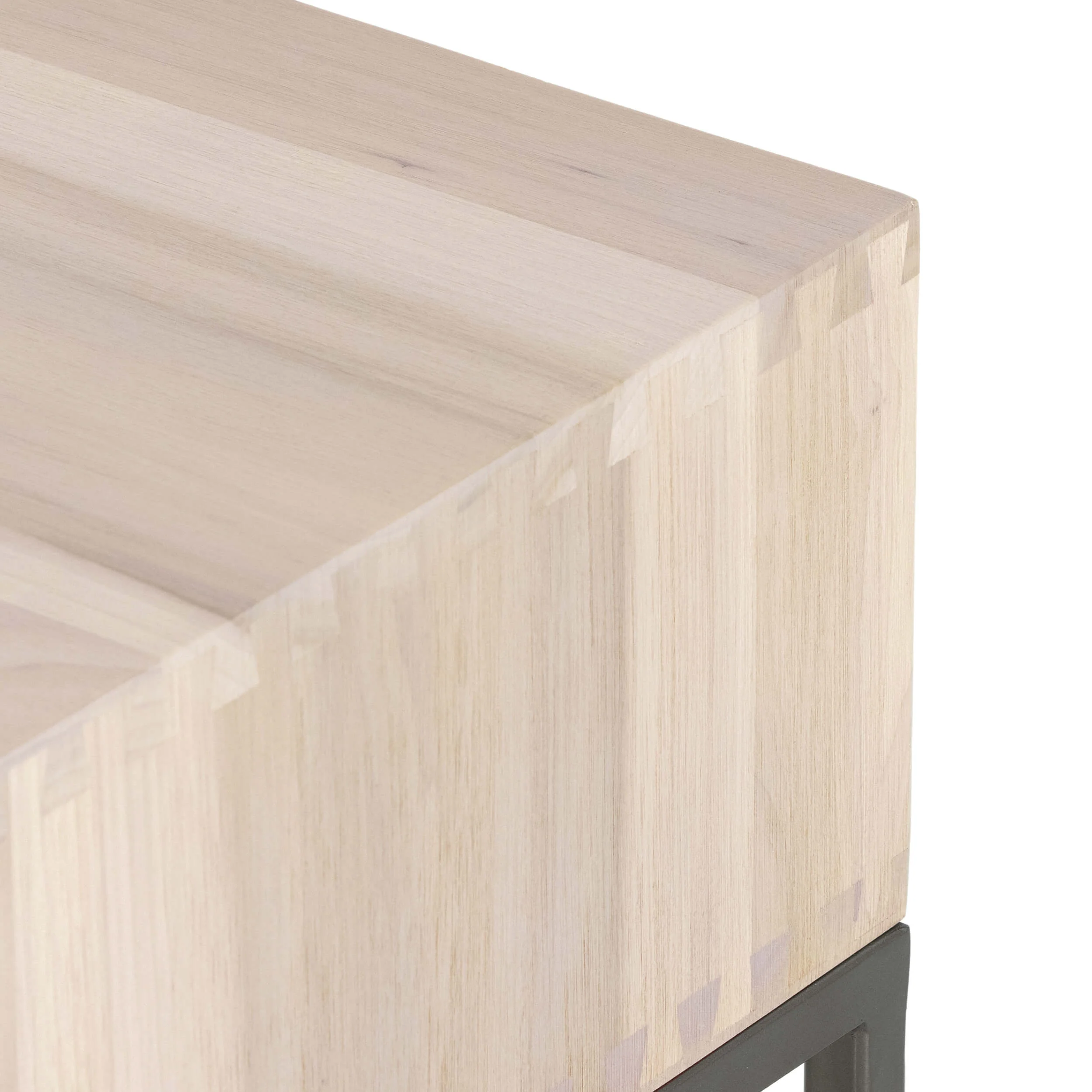Trey Nightstand, Dove Poplar by Four Hands - Image 4