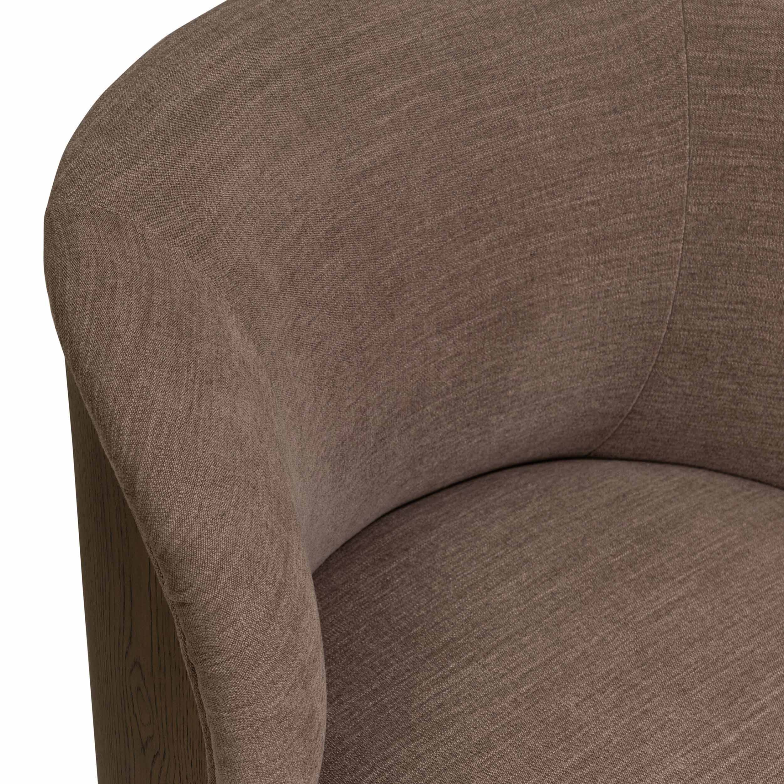 Trisha Swivel Chair, Laughlin Cafe by Four Hands - Image 5