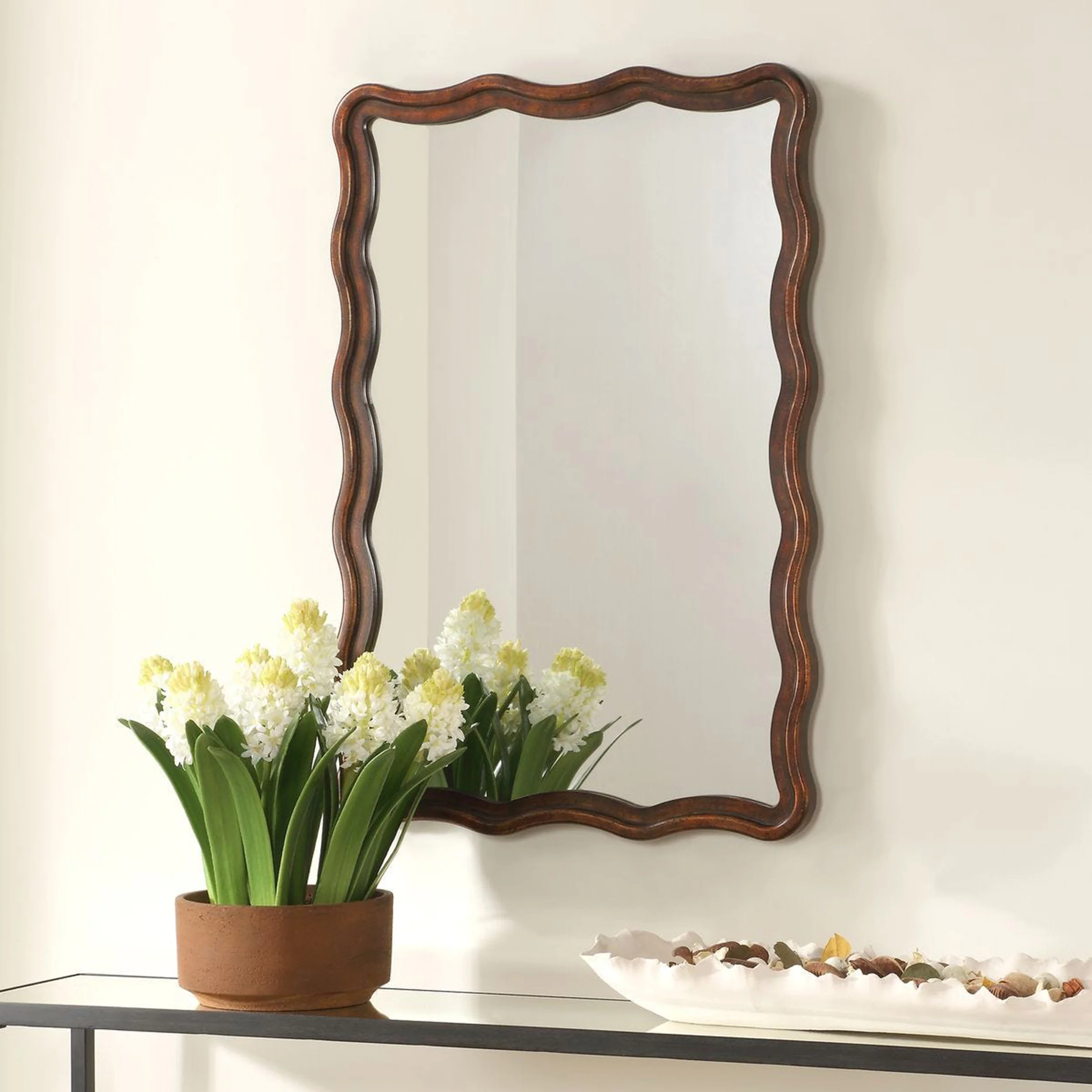 Tristan Mirror, Antique Bronze - Image 4
