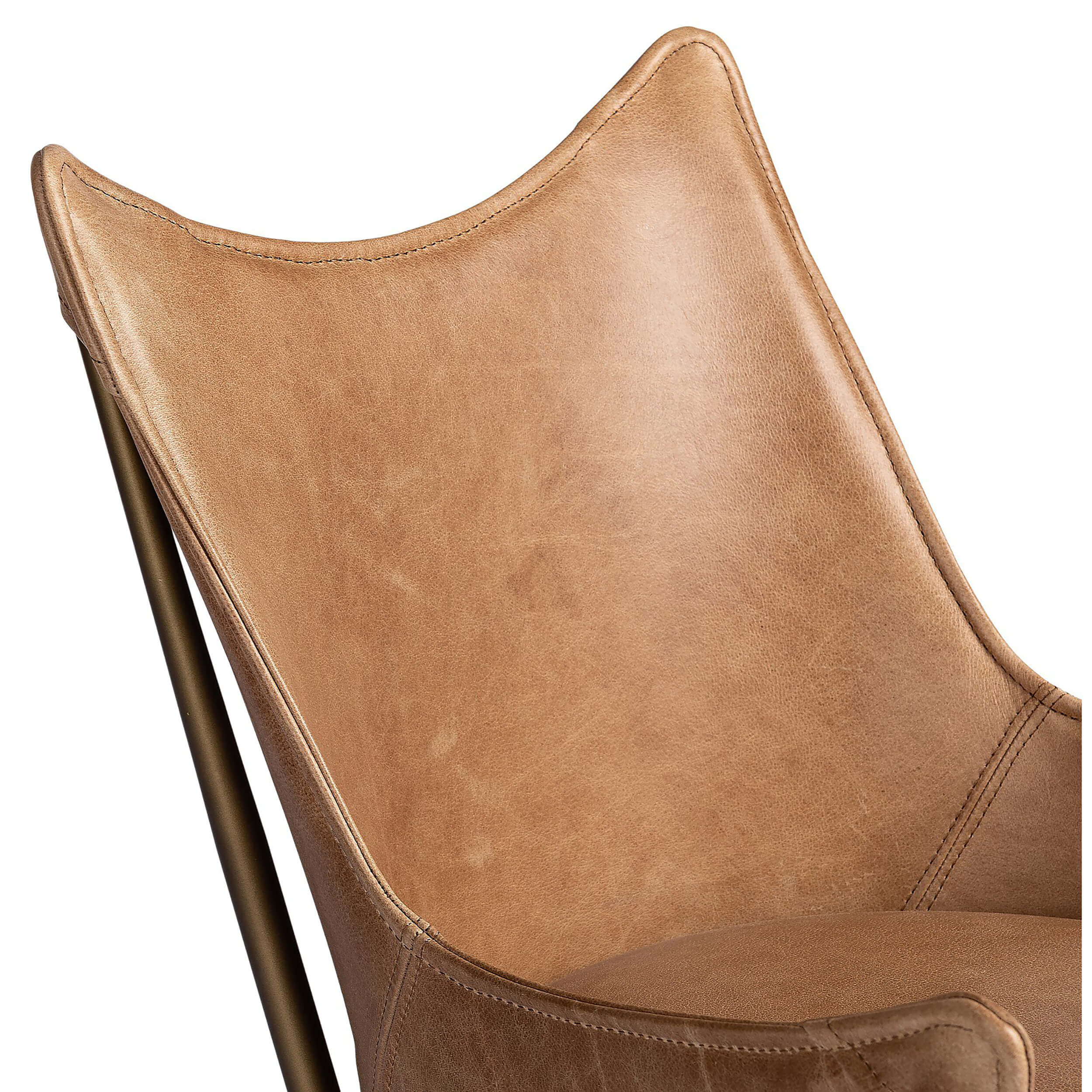 Truman Leather Desk Chair, Conroe Drift - Image 5