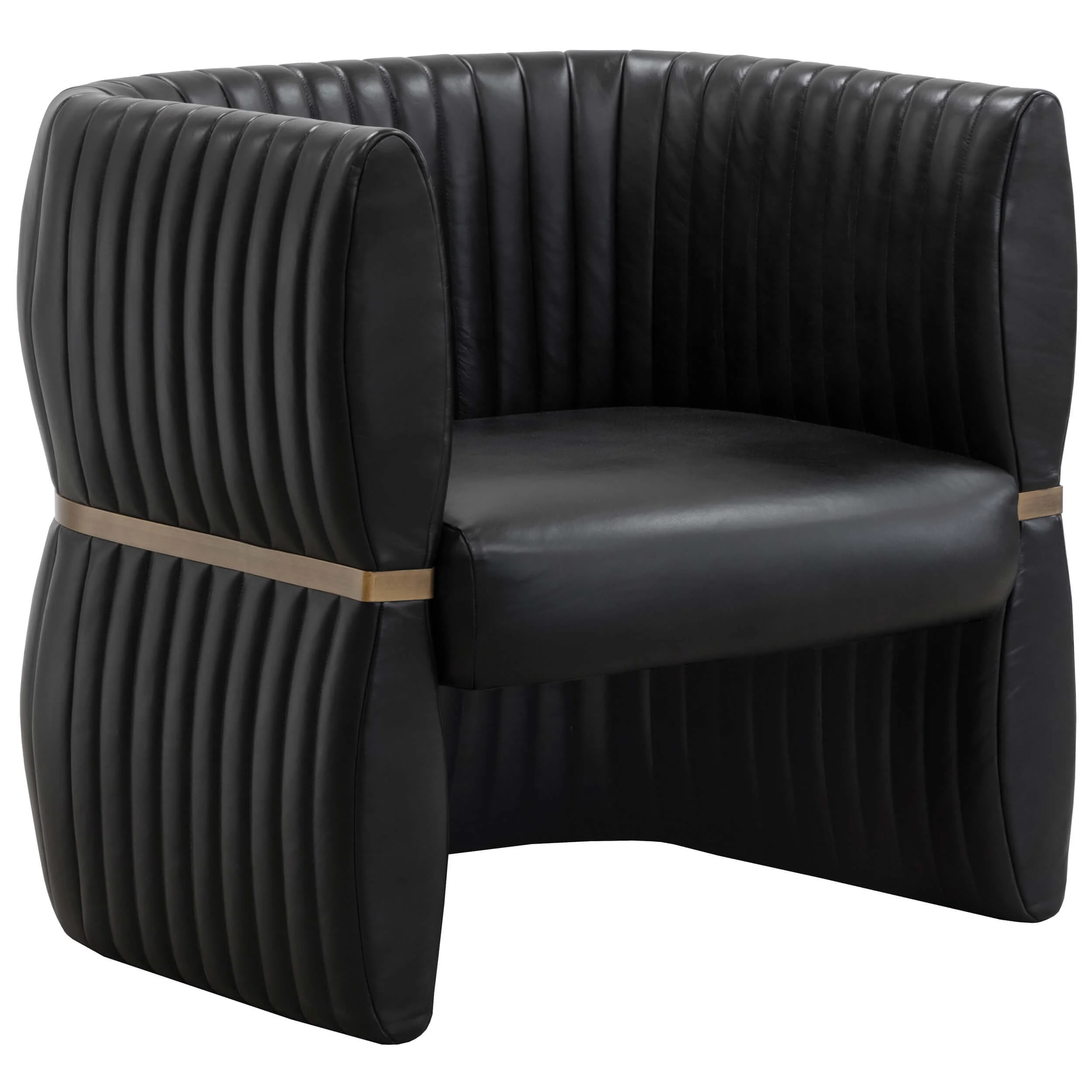 Tryor Leather Chair by Sunpan - Image 2