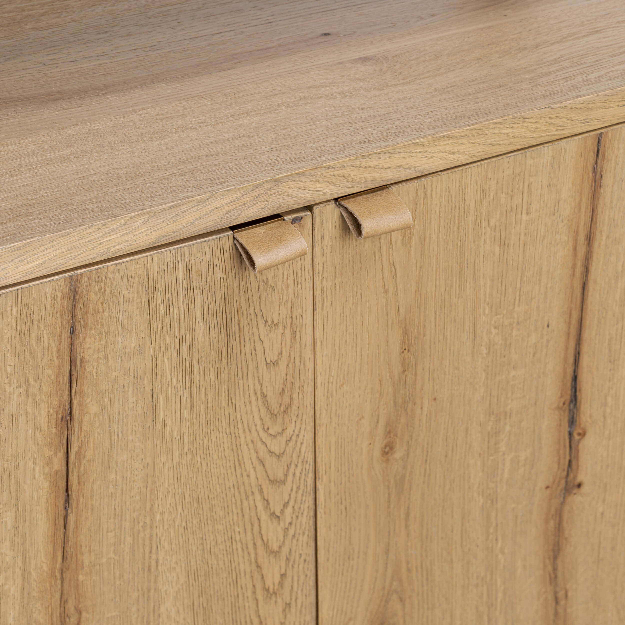 Tula Bookcase, Worn Oak by Four Hands - Image 6