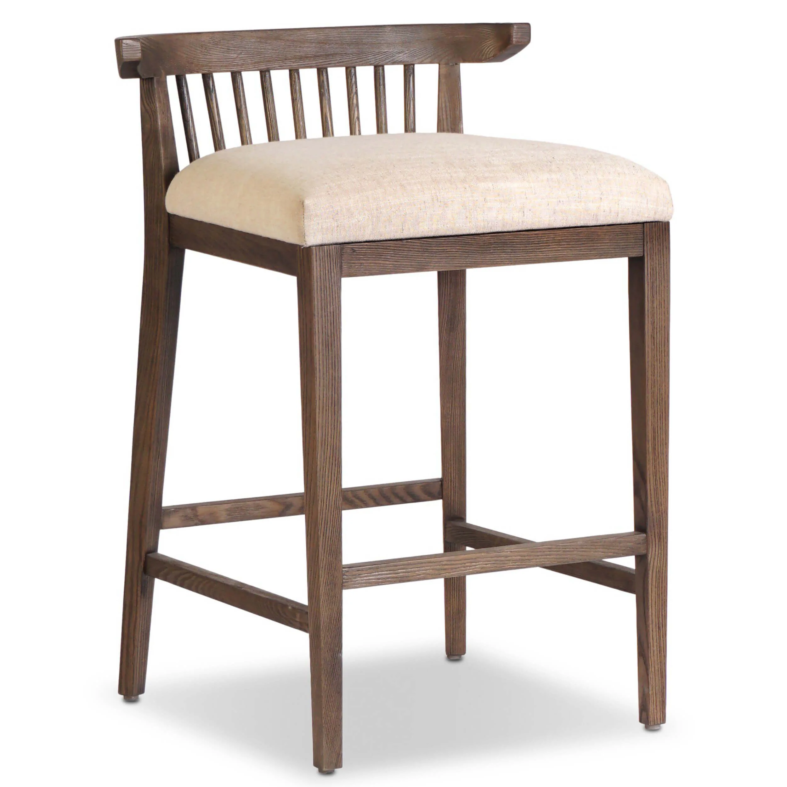 Tullio Stool, Savoy Parchment by Four Hands