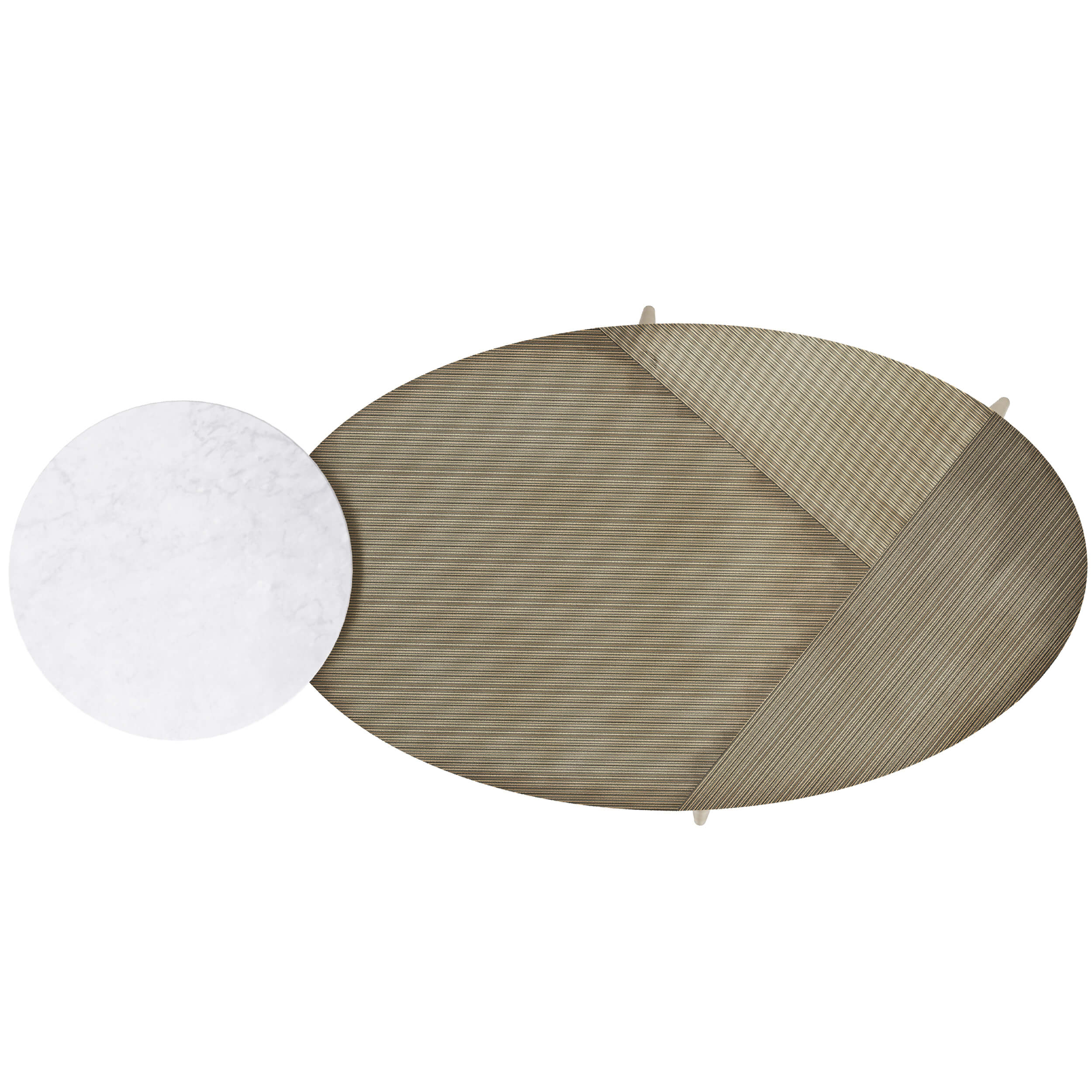 Tuner Oval Coffee Table - Image 3