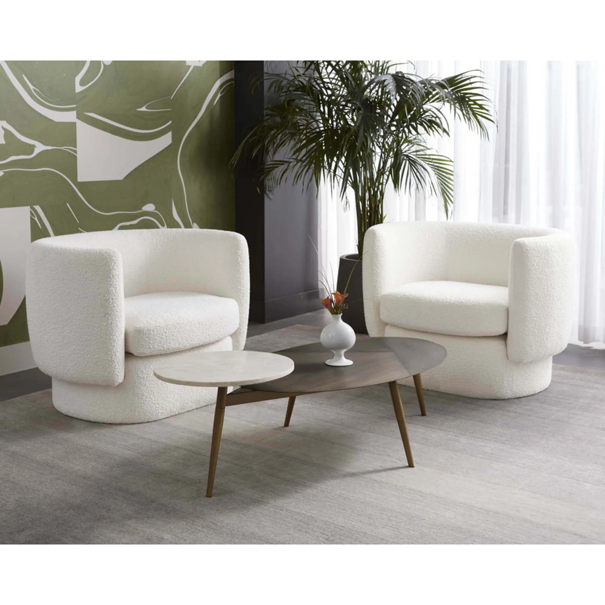 Tuner Oval Coffee Table - Image 4