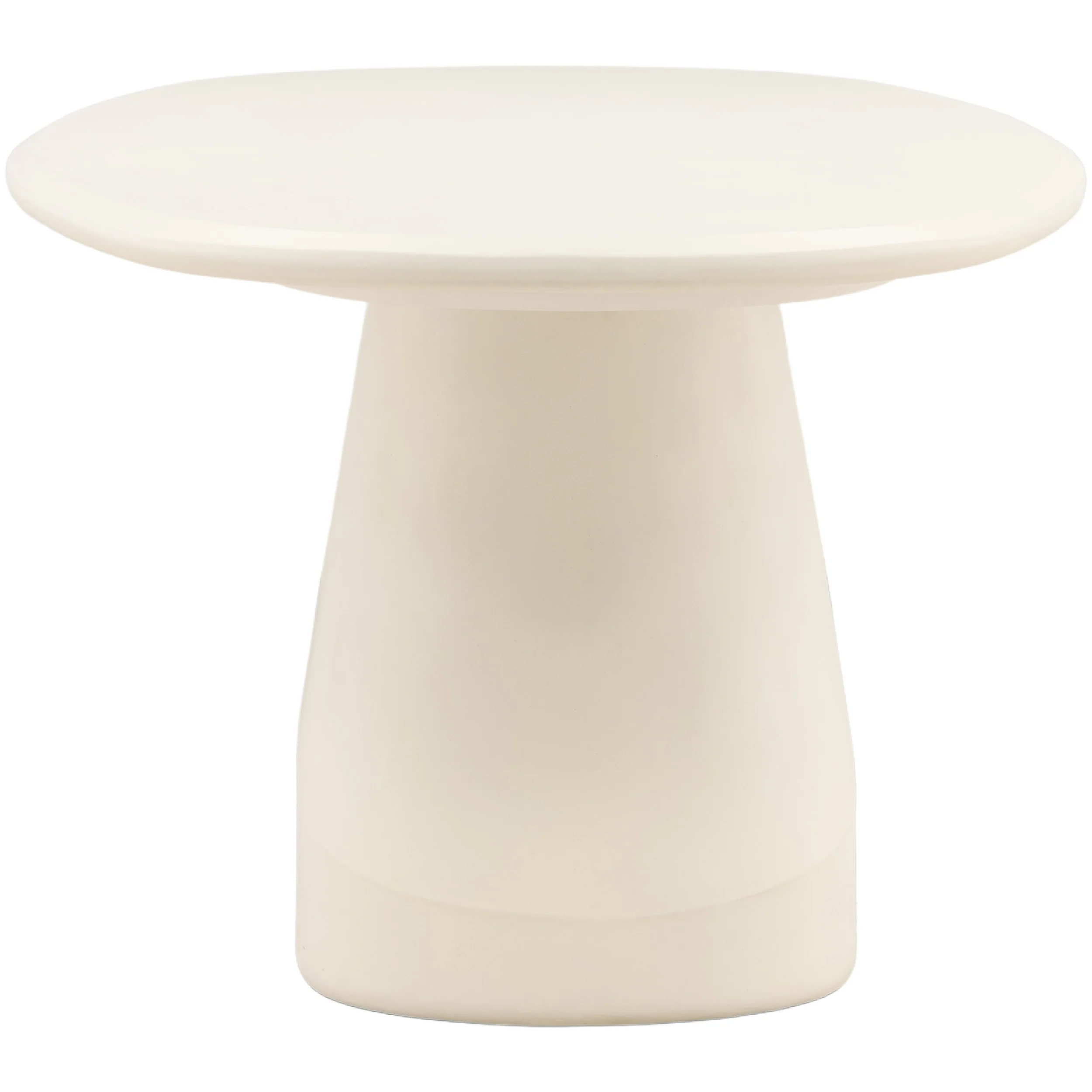 Turell Outdoor Dining Table, Ivory - Image 3