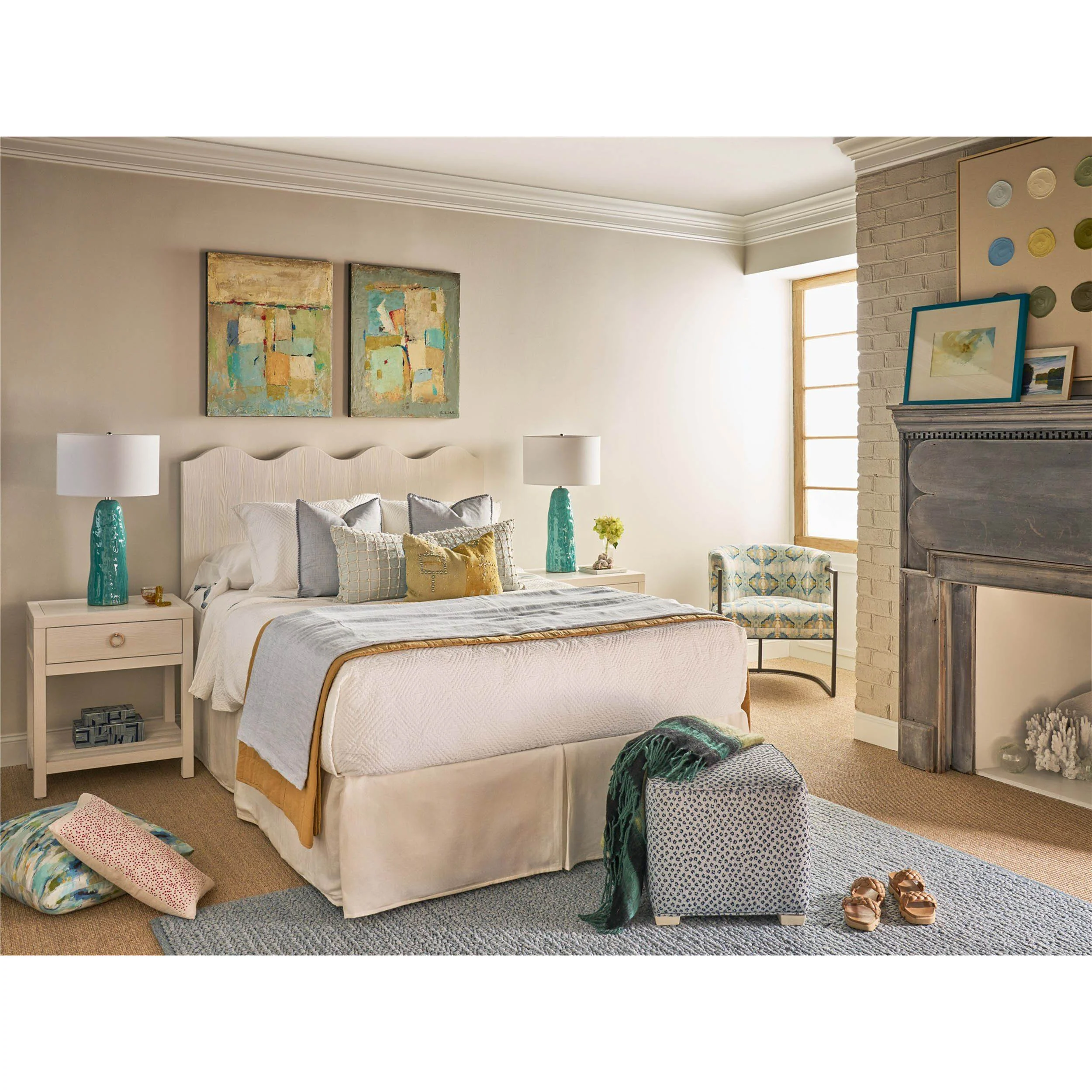 Turo Nightstand, White Sand - Image 3