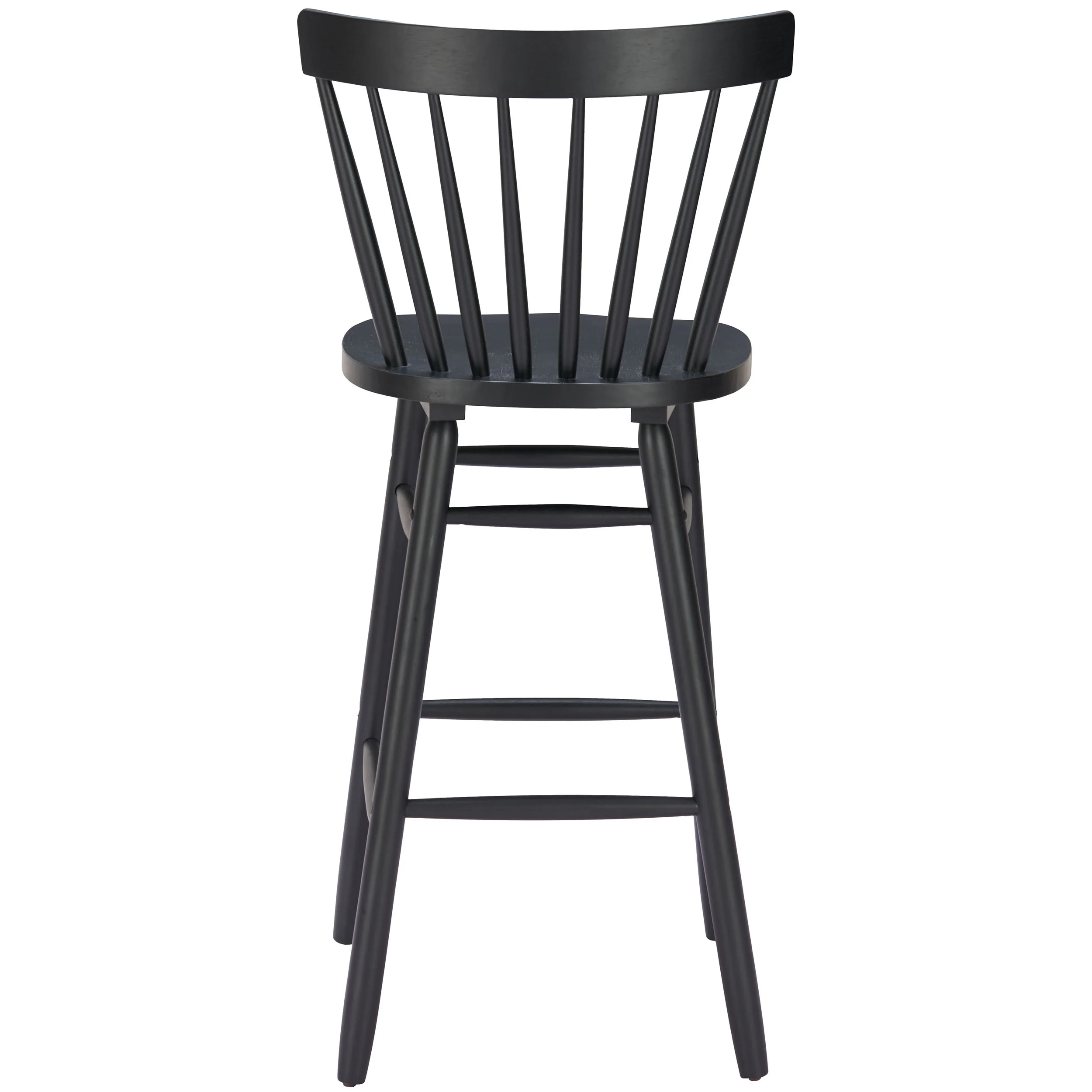 Tyce Bar & Counter Stool, Black, Set of 2 - Image 4