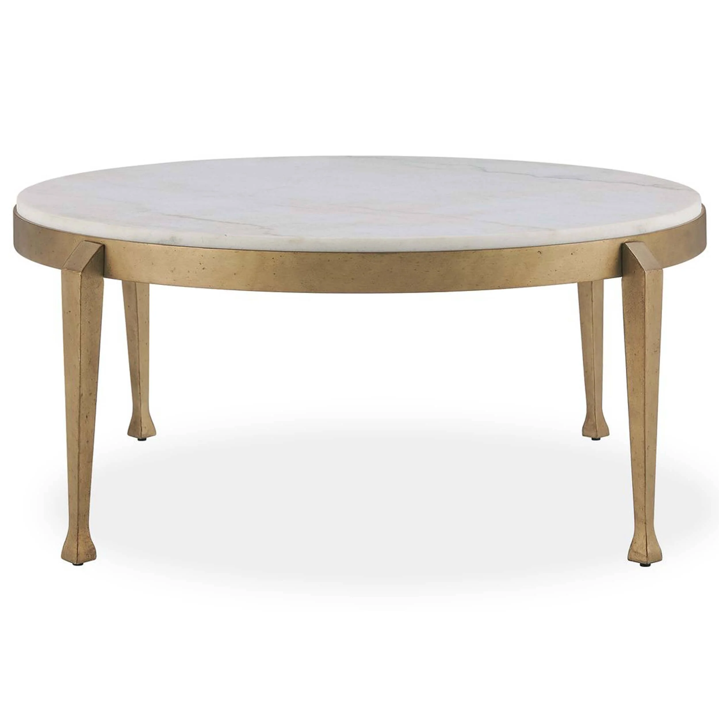 Tylan Coffee Table, Warm Brass - Image 2