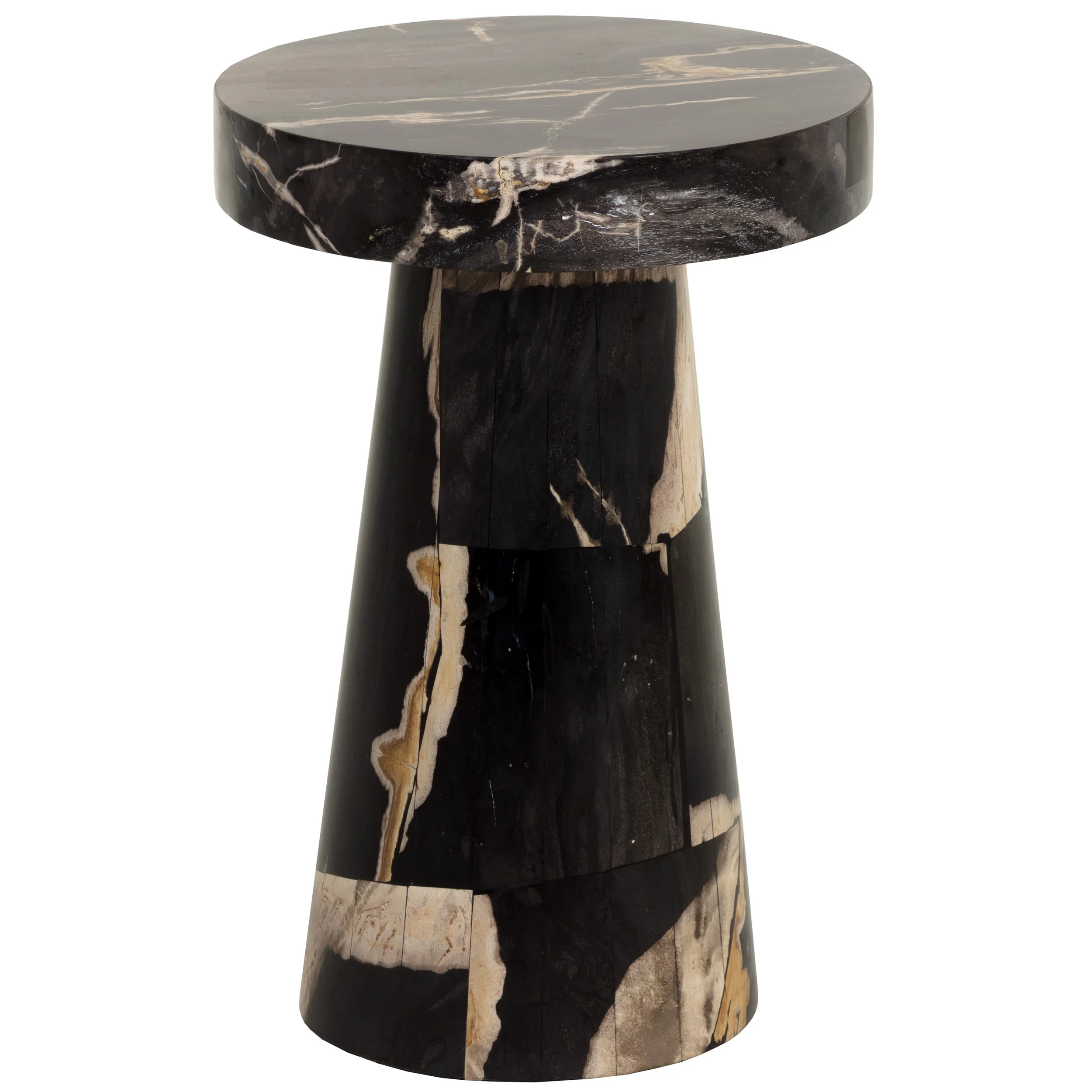 Vajra End Table, Black - Image 2