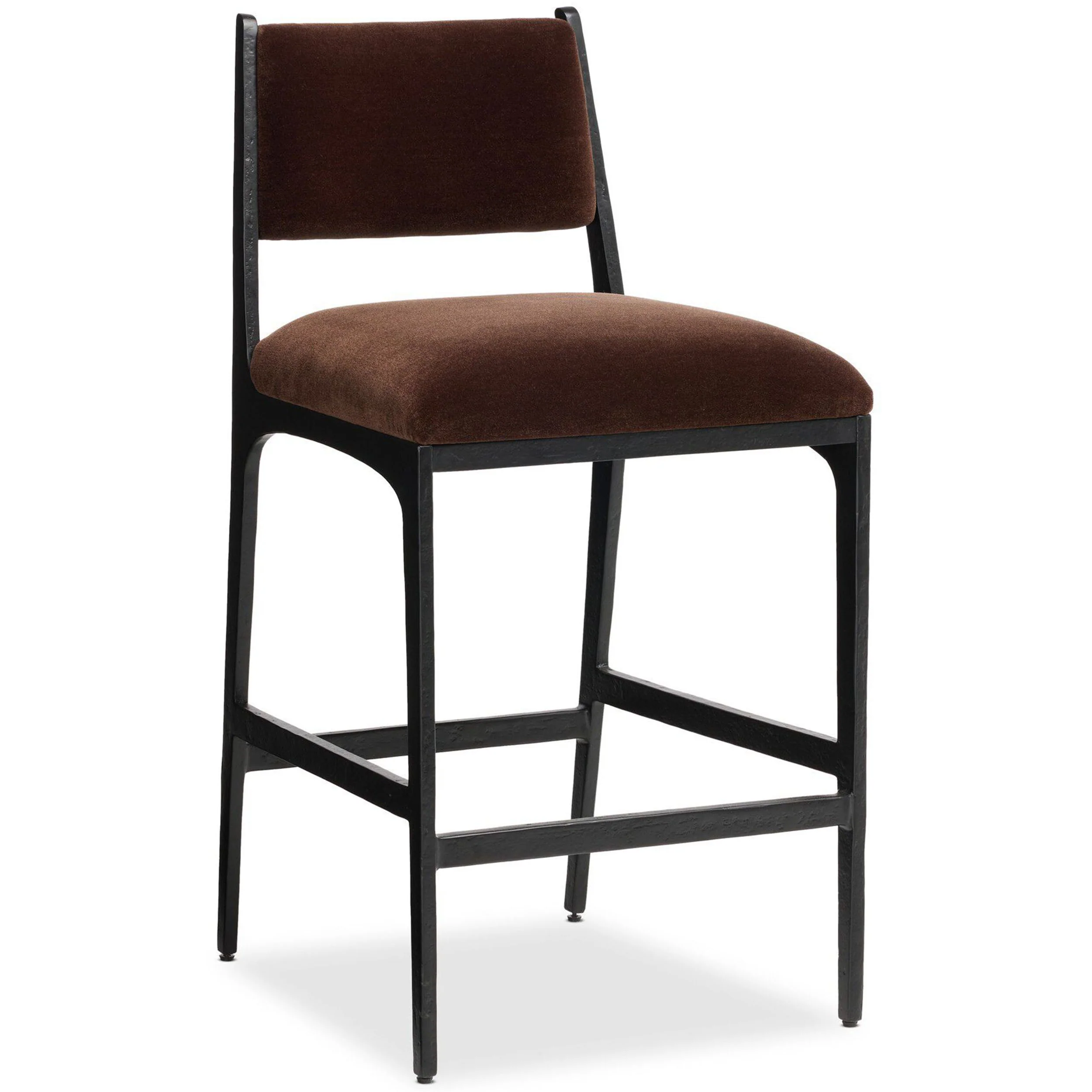 Valeene Bar & Counter Stool, Monte Chocolate by Four Hands