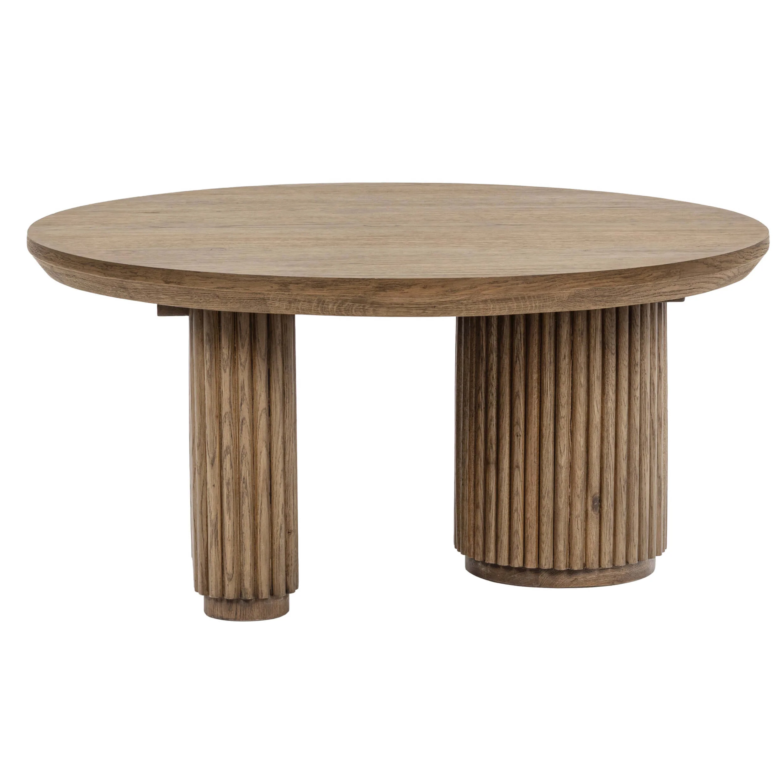 Vander Round Coffee Table, Tawny Brown - Image 2