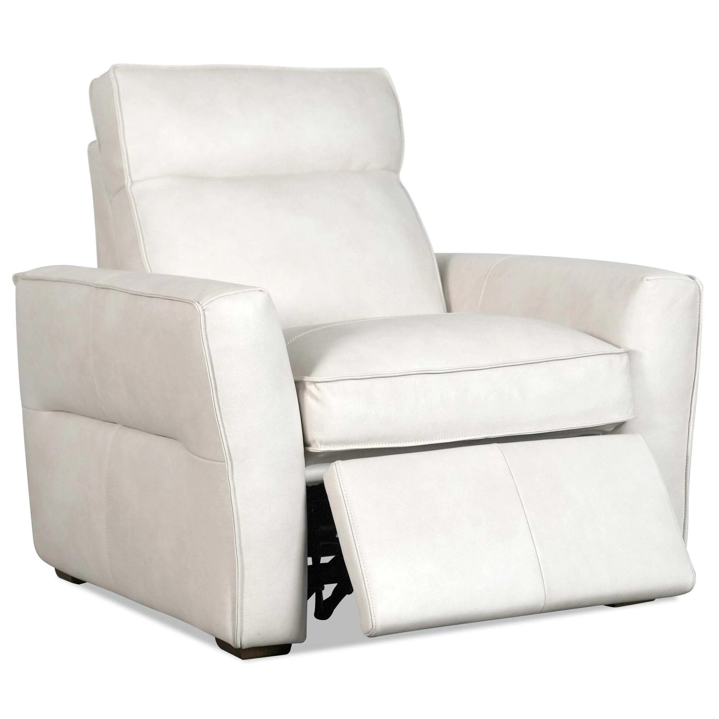 Vann Power Leather Recliner, Dante Moonshine - Image 5