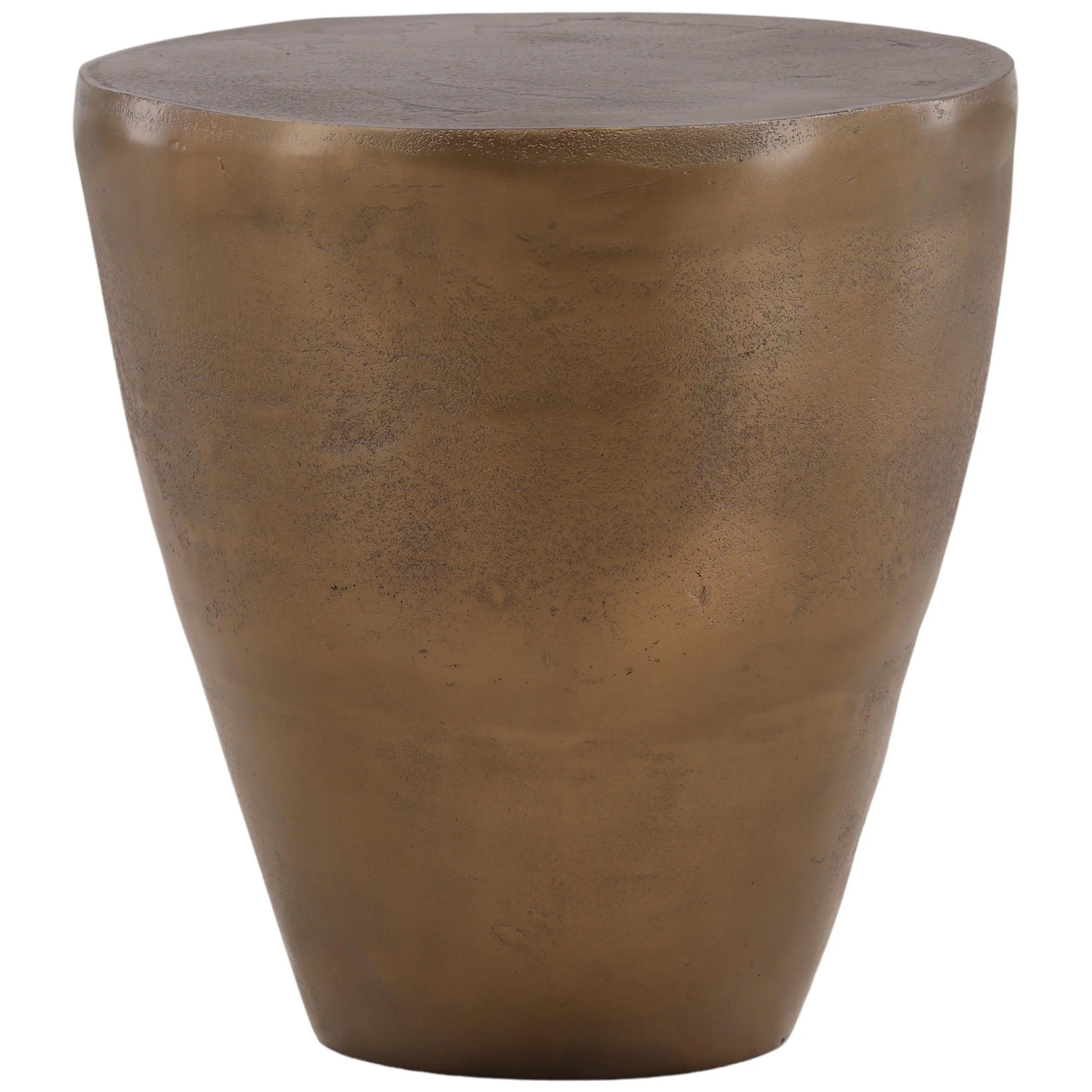 Vardon Side Table, Antique Brass