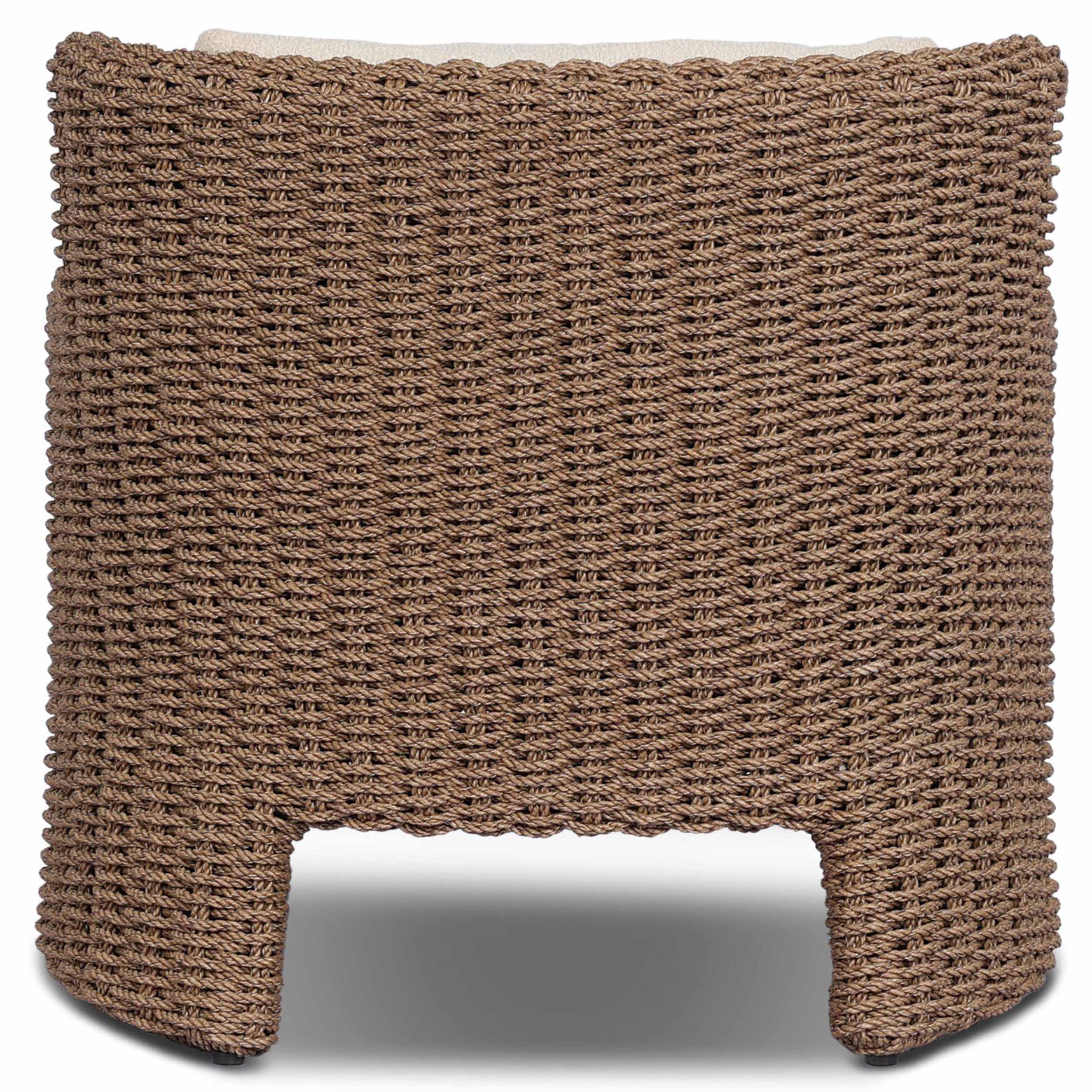 Vaughn Outdoor Chair, Vada Cream by Four Hands - Image 4