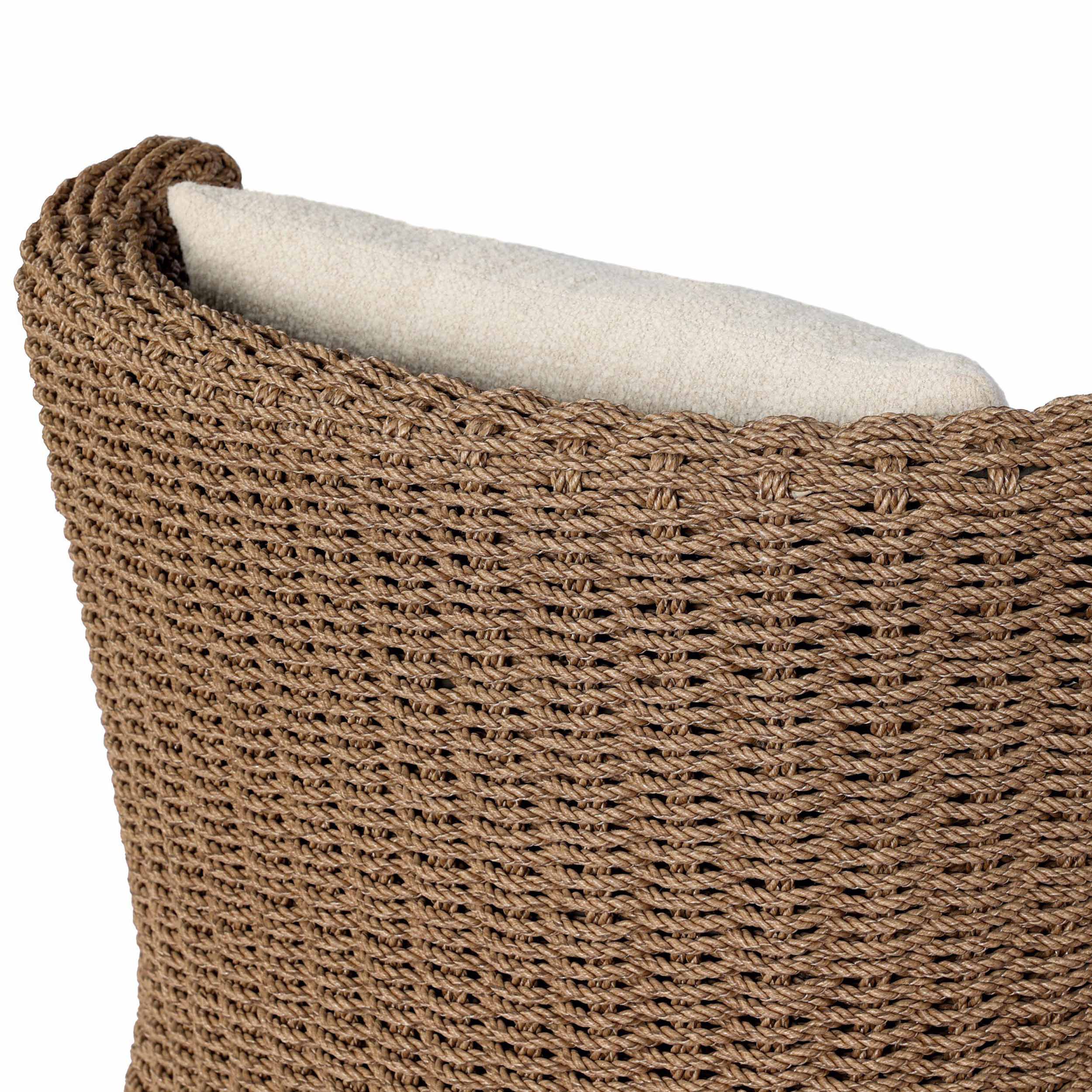 Vaughn Outdoor Chair, Vada Cream by Four Hands - Image 7