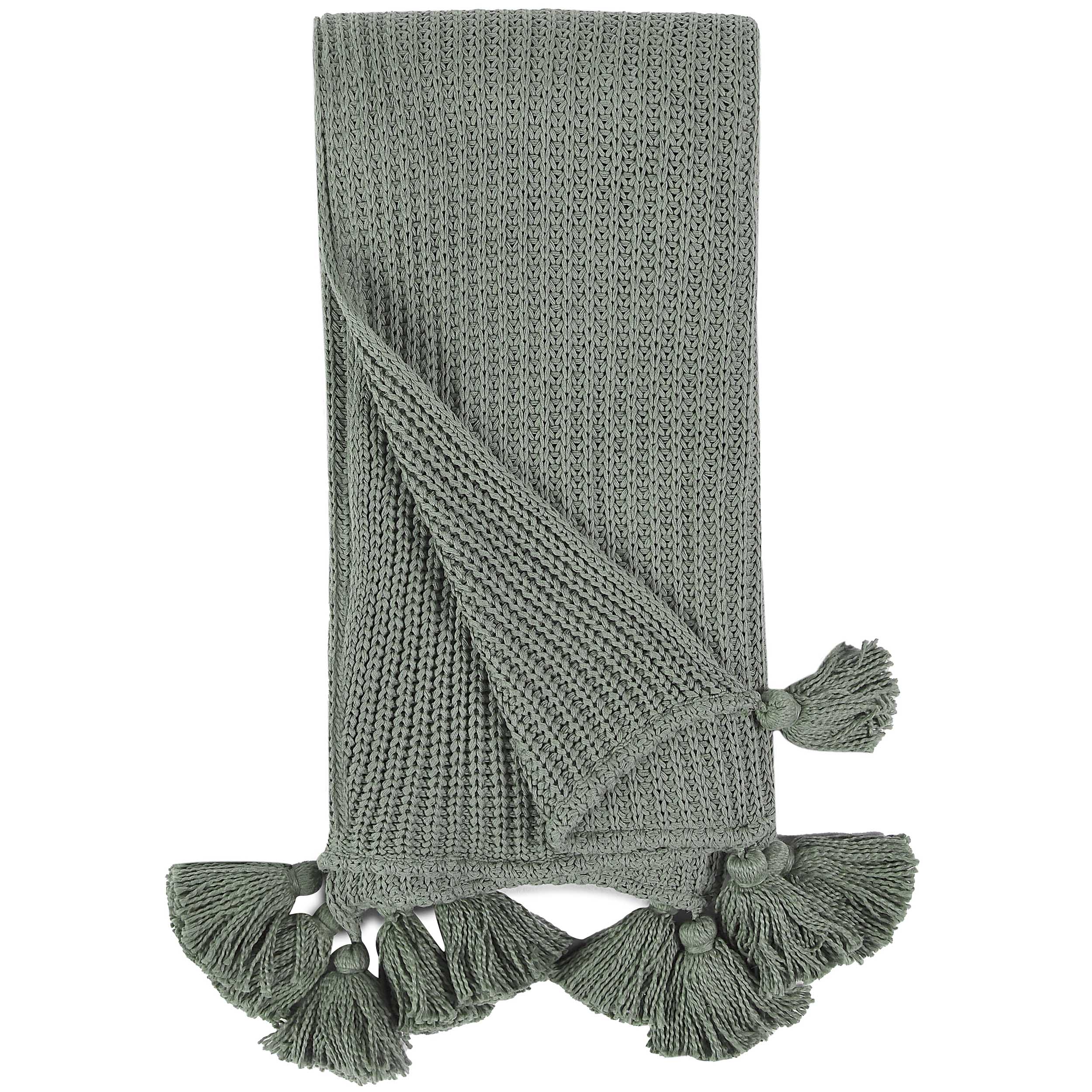 Veda Throw, Sage - Image 2