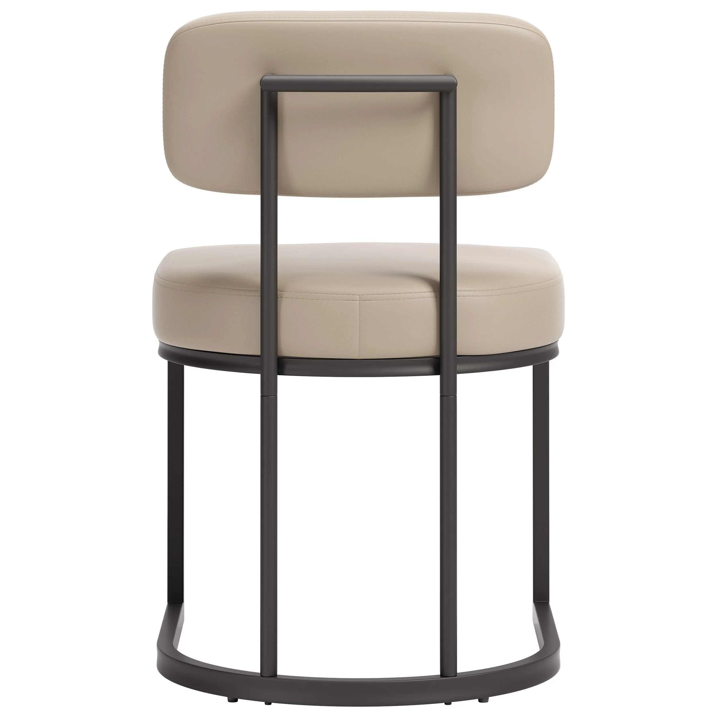 Velar Dining Chair, Beige/Gray, Set of 2 - Image 4