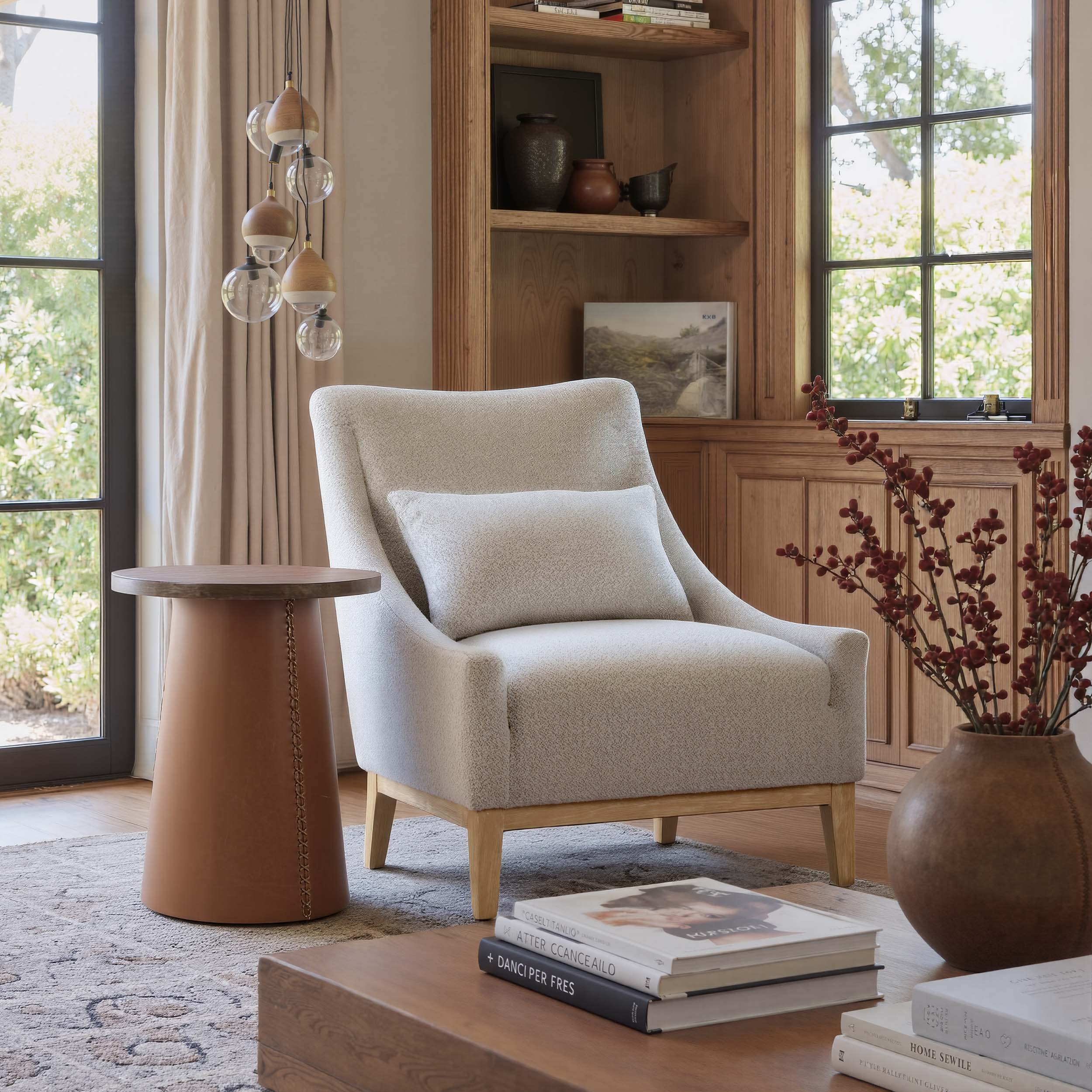 Velun Accent Chair, Ivory - Image 5