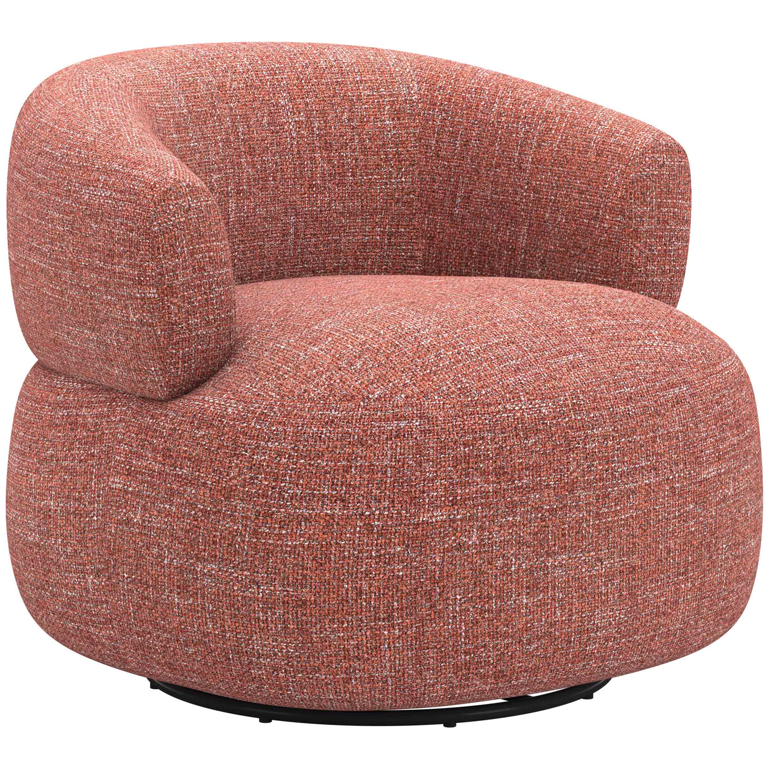 Venezia Swivel Chair, Brown