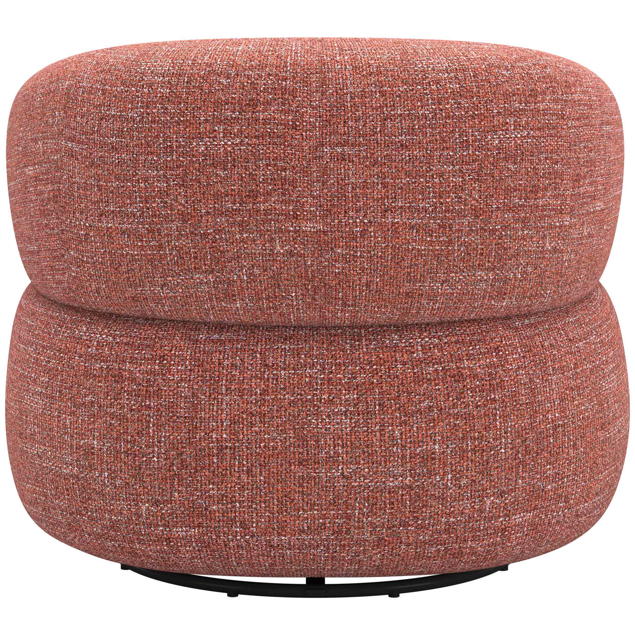 Venezia Swivel Chair, Brown - Image 4