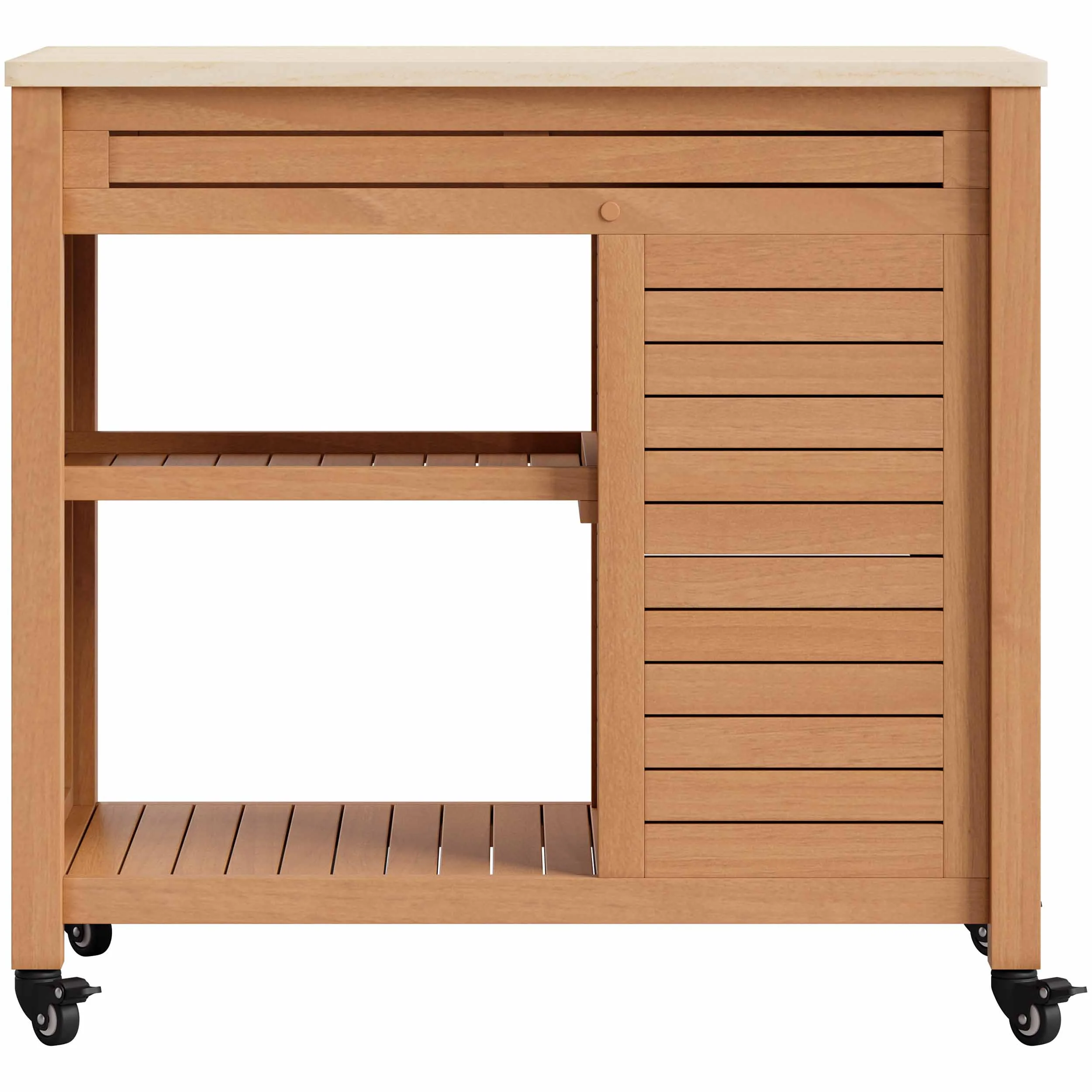 Valtan Bar Cart, Natural - Image 2