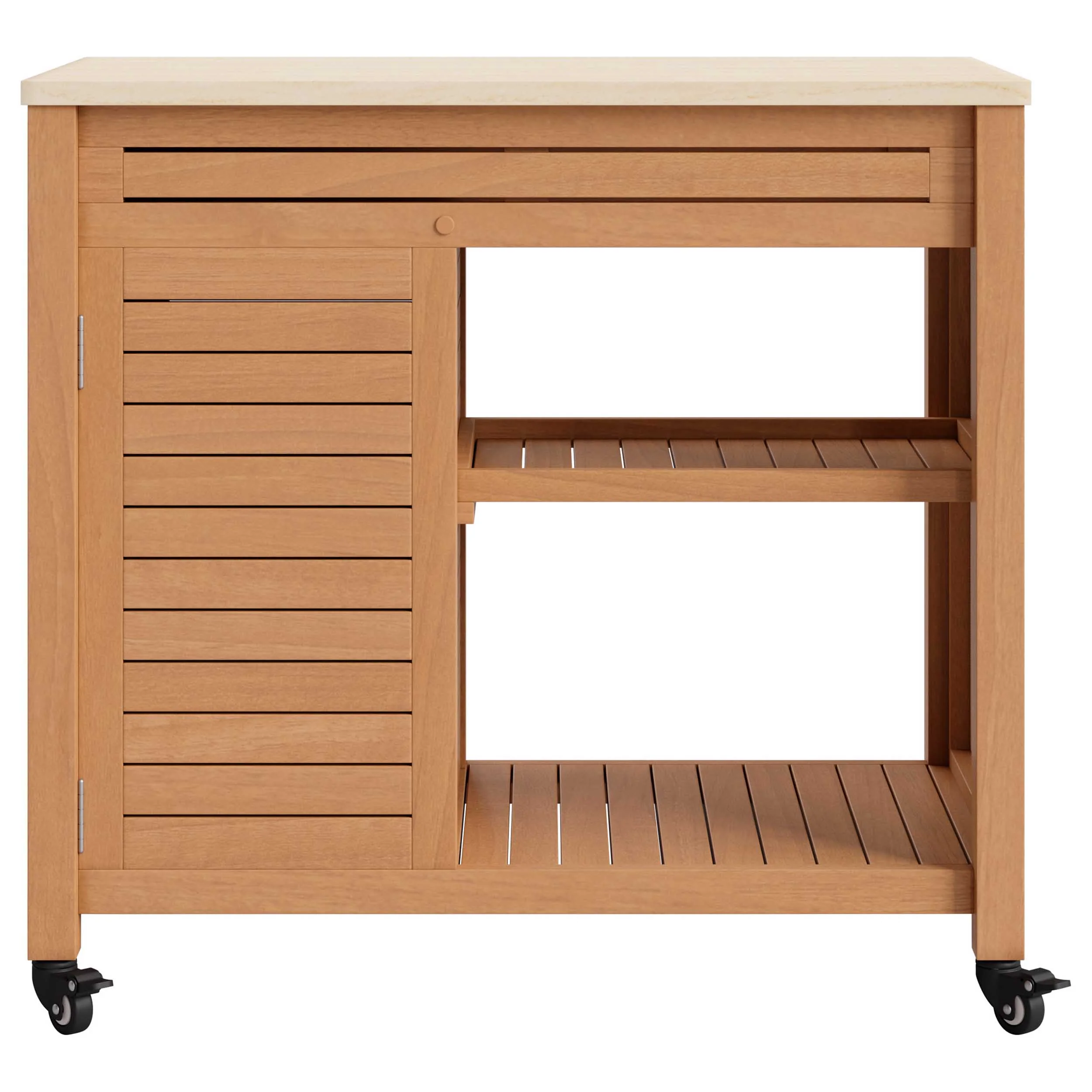 Valtan Bar Cart, Natural - Image 4