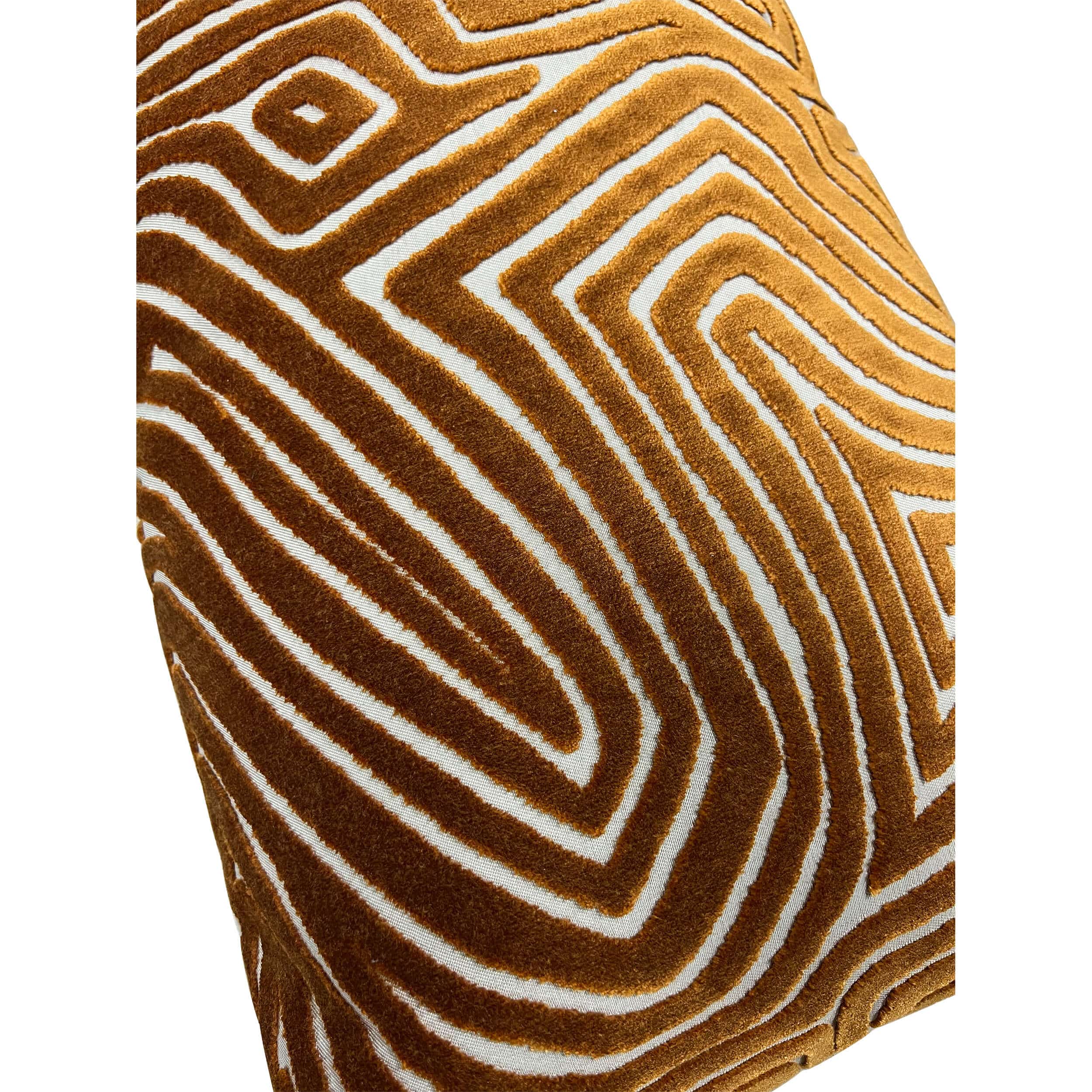 Vertigo Lumbar Pillow, Rust - Image 3