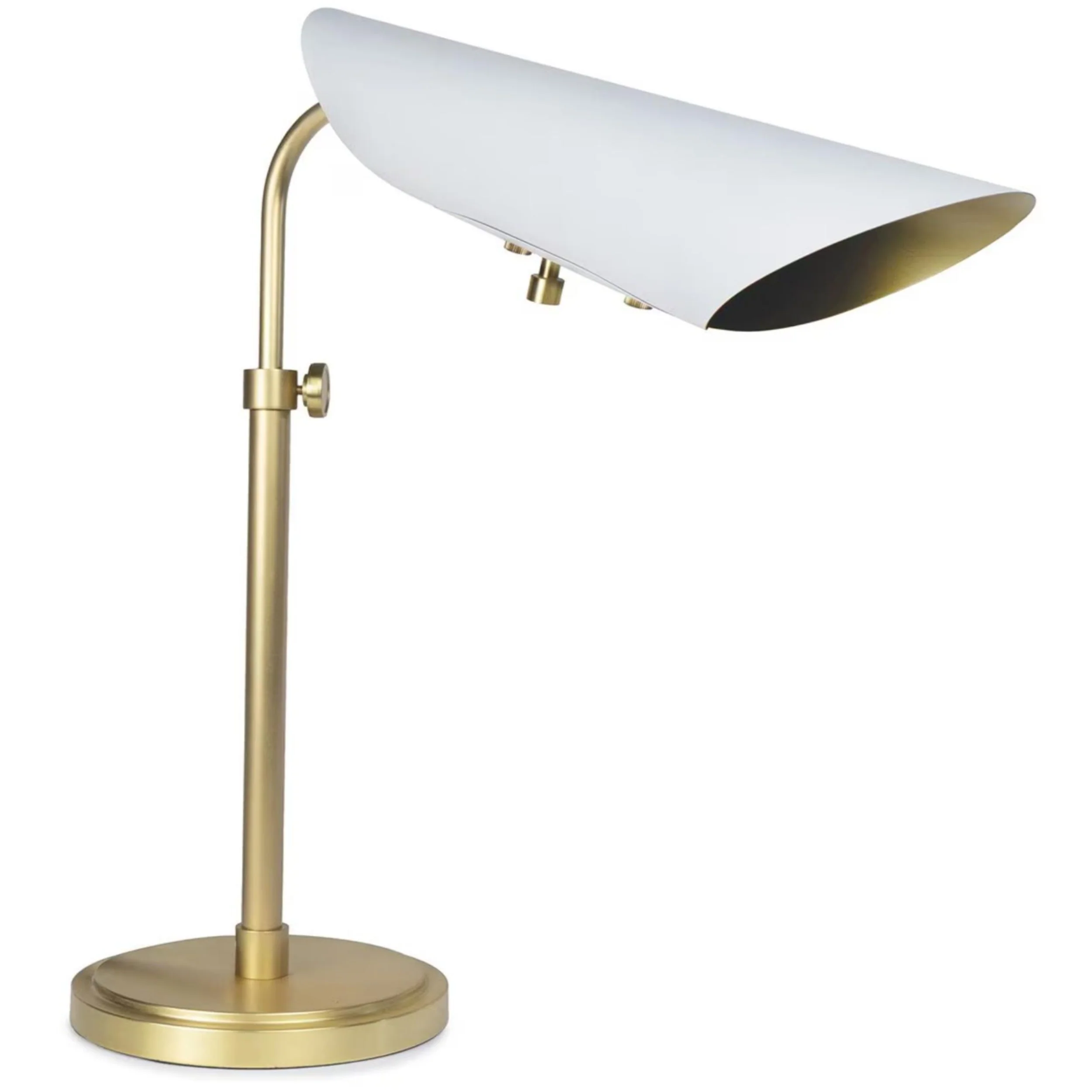 Vest Table Lamp, White