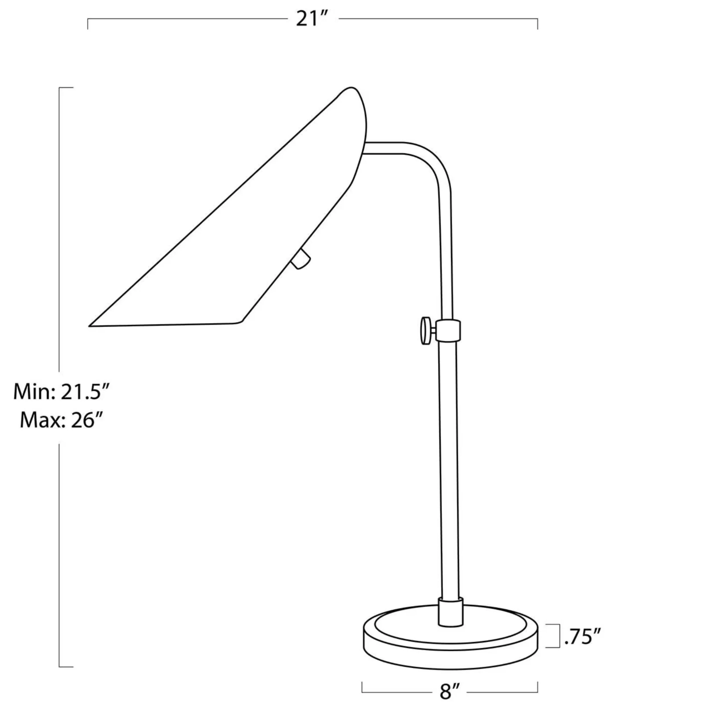Vest Table Lamp, White - Image 5