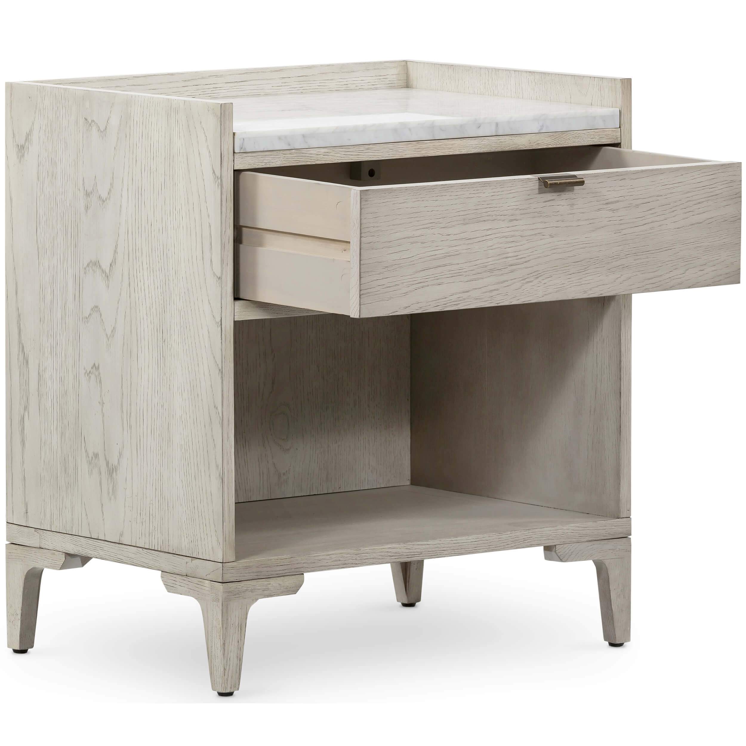 Viggo Nightstand, Vintage White by Four Hands - Image 4